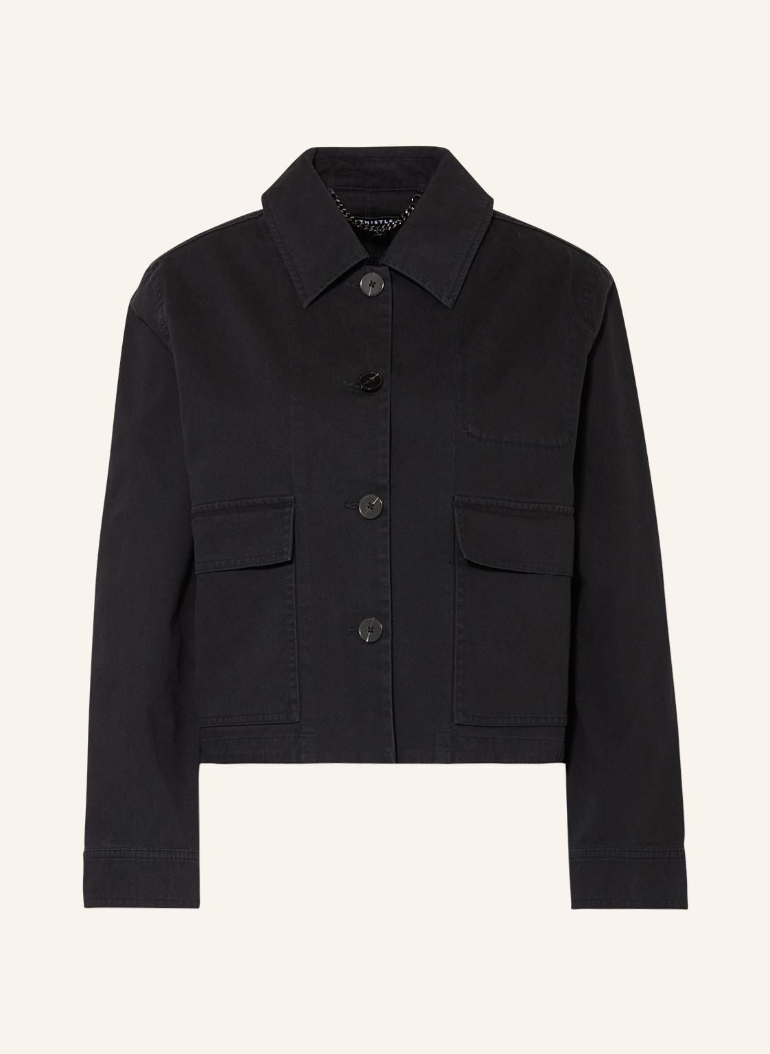 Image of Whistles Kastenjacke Marie schwarz