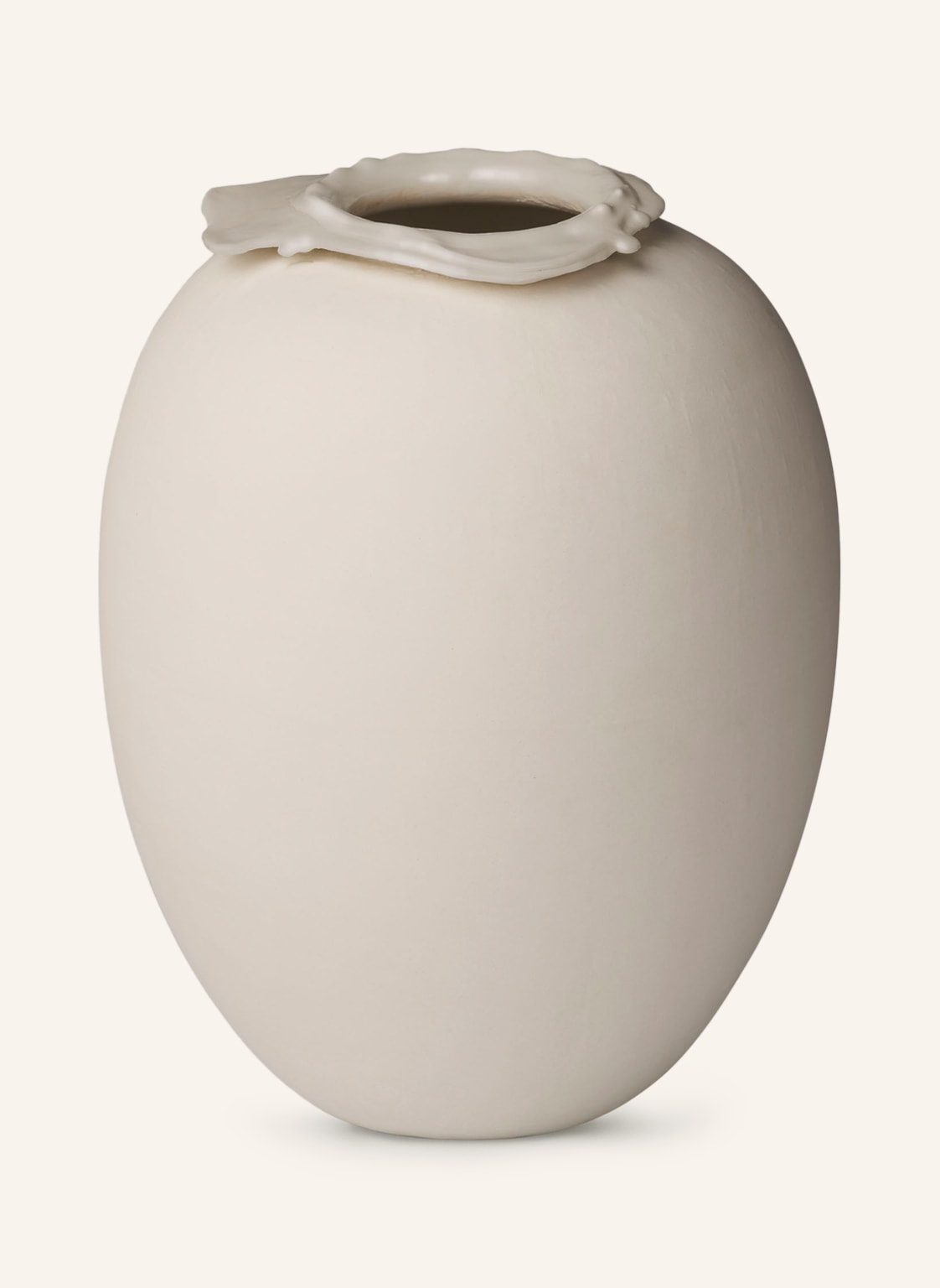 Image of Northern Vase Brim beige