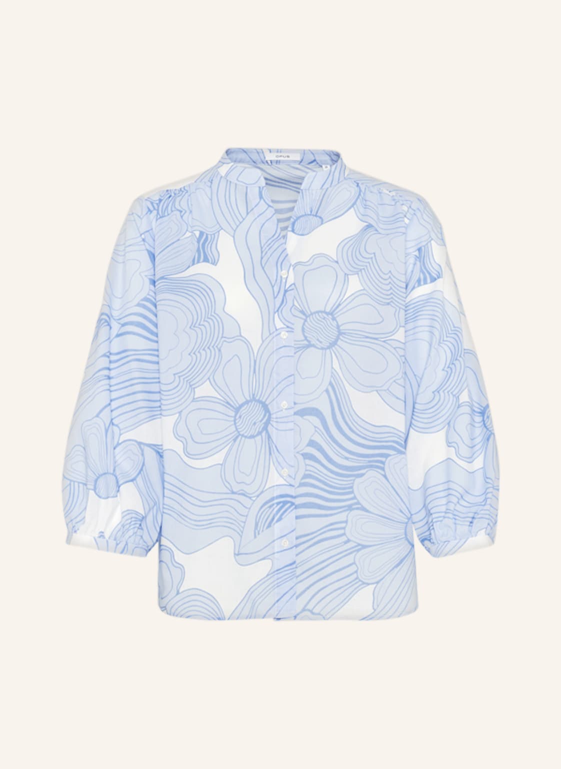 Image of Opus Bluse Faomi blau