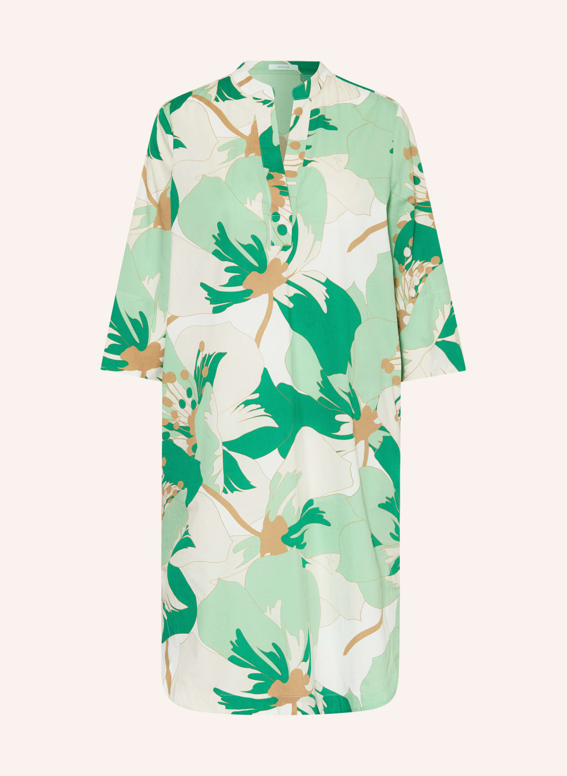 Image of Opus Kleid Wandro Mit 3/4-Arm gruen