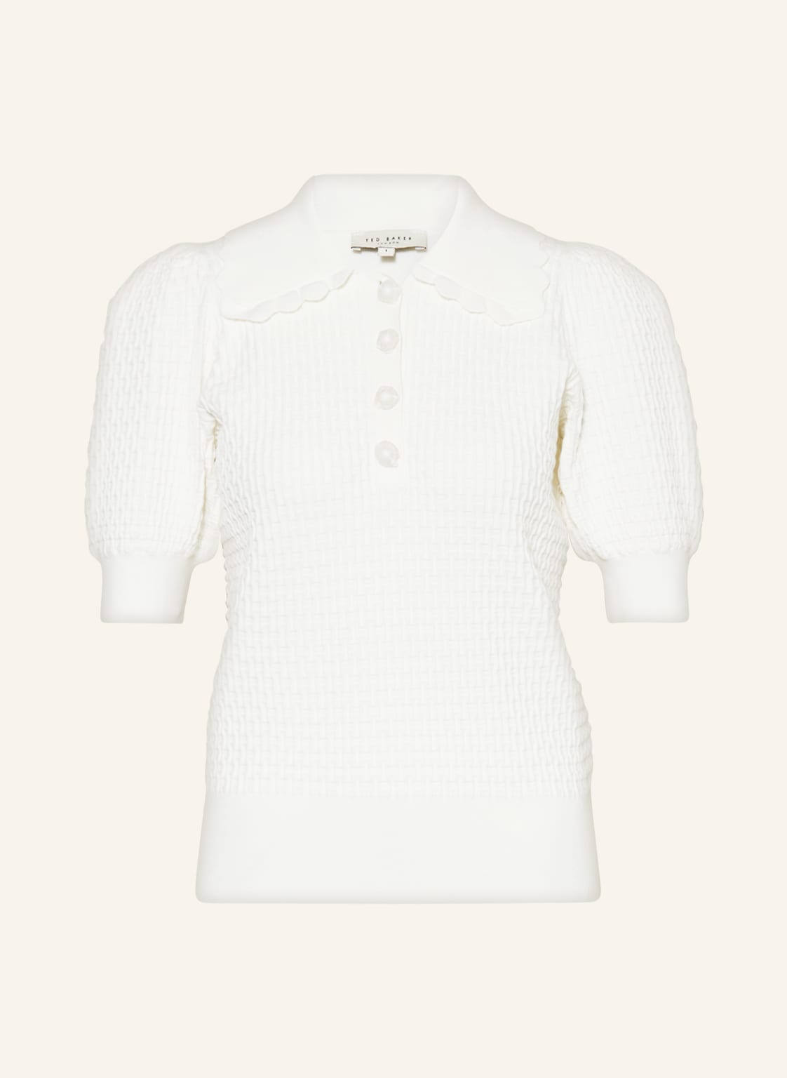 Image of Ted Baker Strickshirt Reannia weiss
