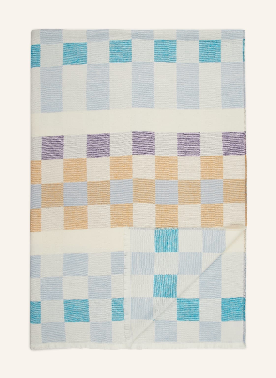 Image of Proflax Plaid Cestino blau
