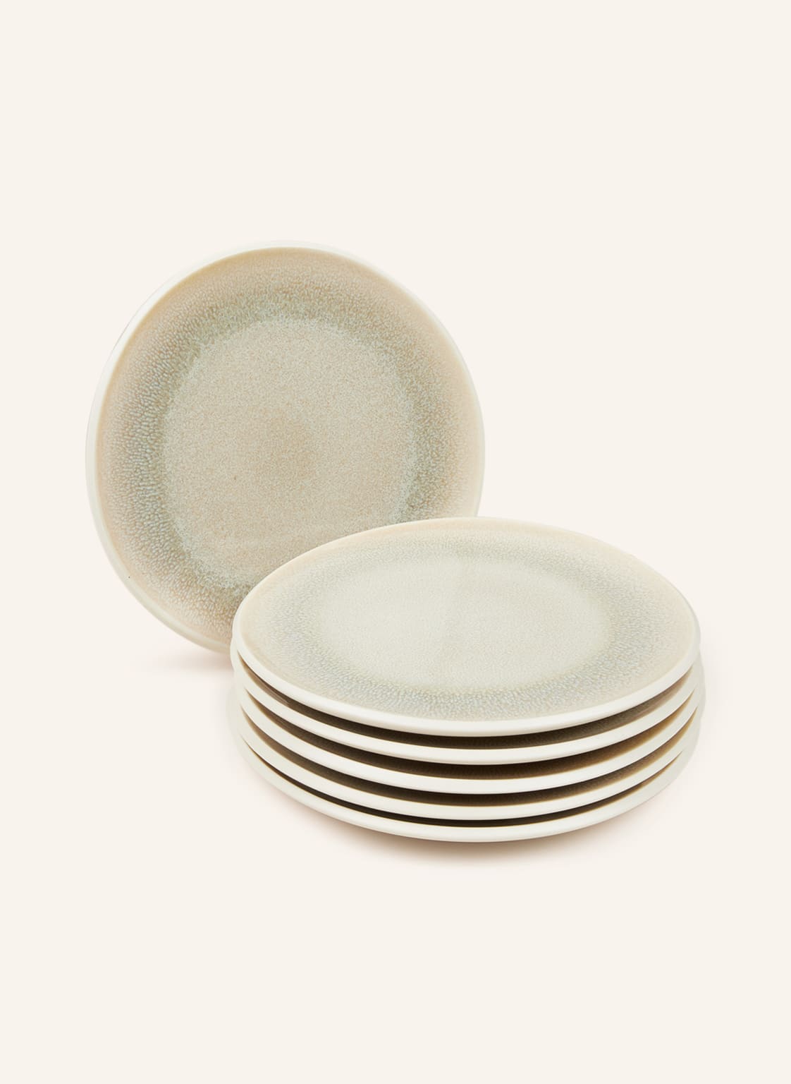 Image of Rosenthal 6er-Set Dessertteller Junto Dune beige