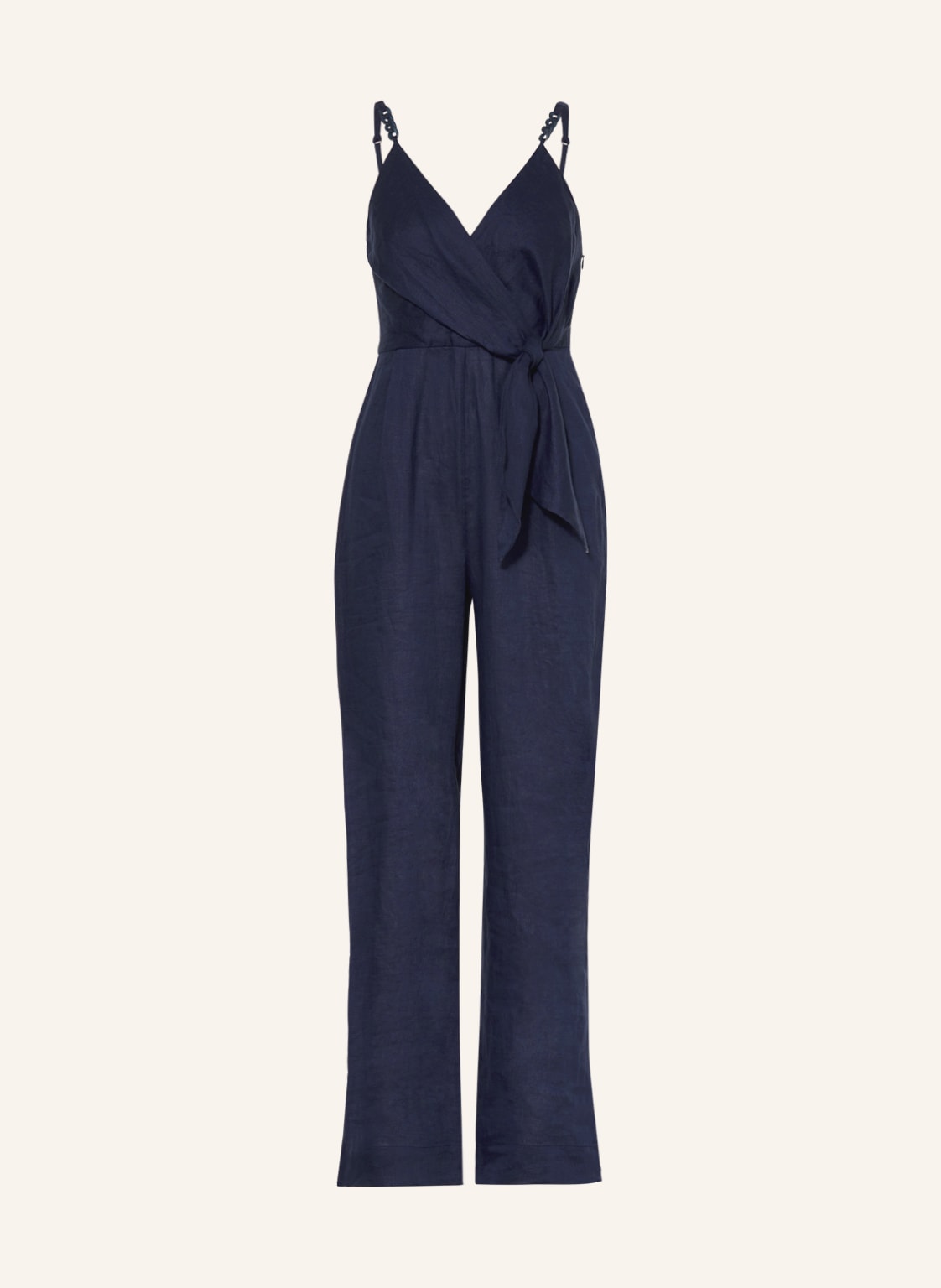 Image of Reiss Jumpsuit Emilia Aus Leinen blau
