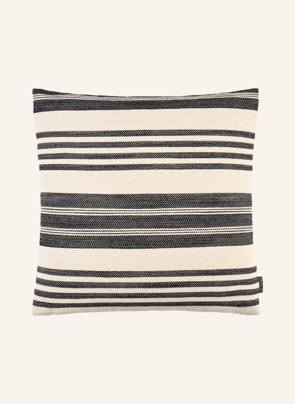 Image of Proflax Dekokissenhülle Mono schwarz