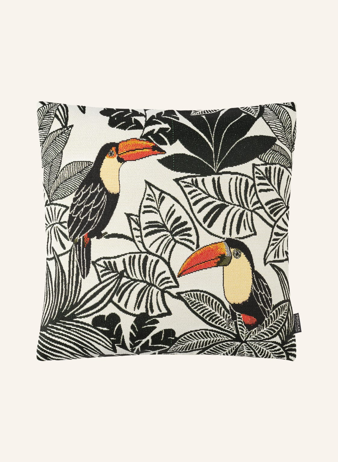 Image of Proflax Dekokissenhülle Vela schwarz