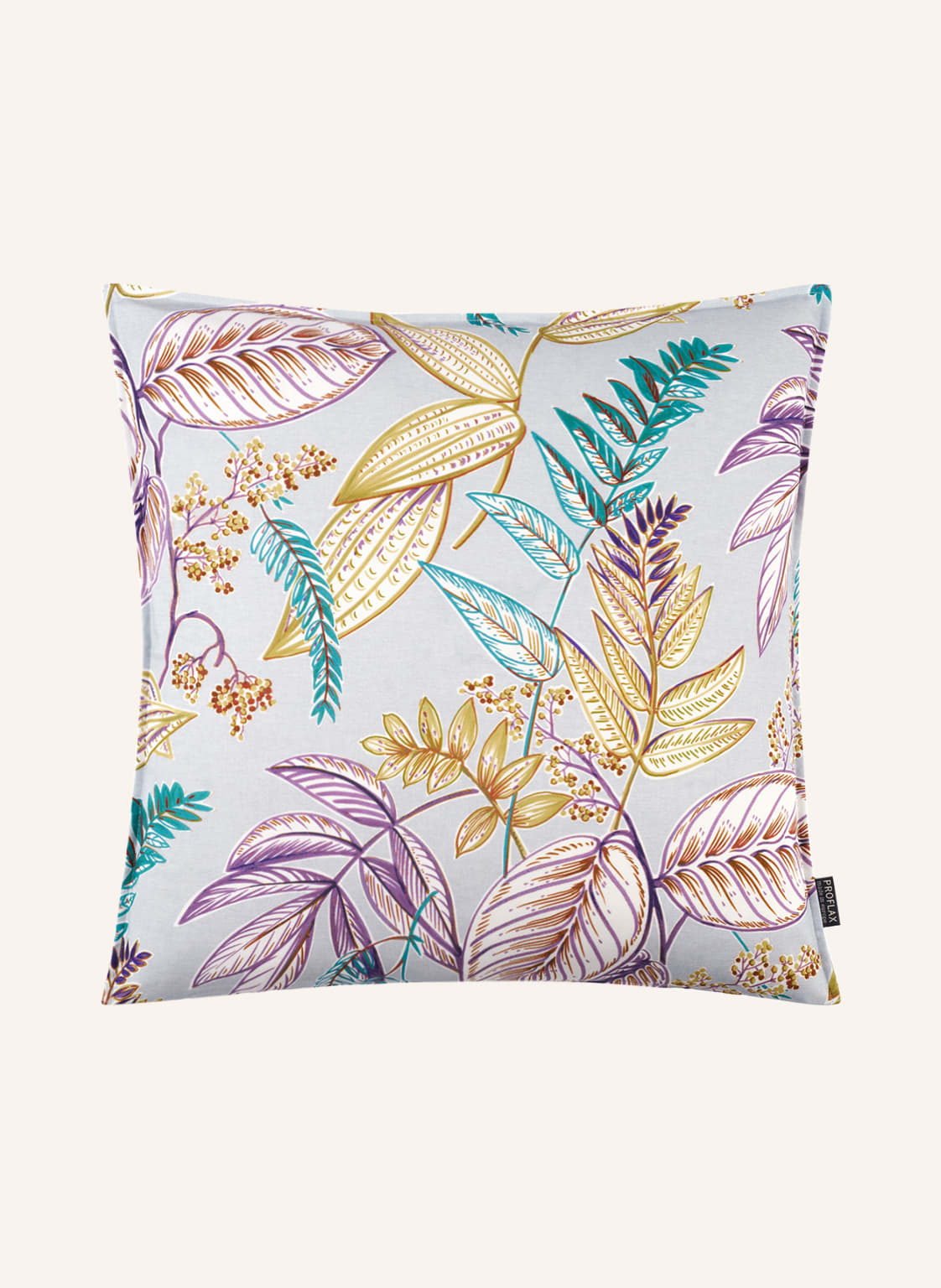 Image of Proflax Dekokissenhülle Peer blau