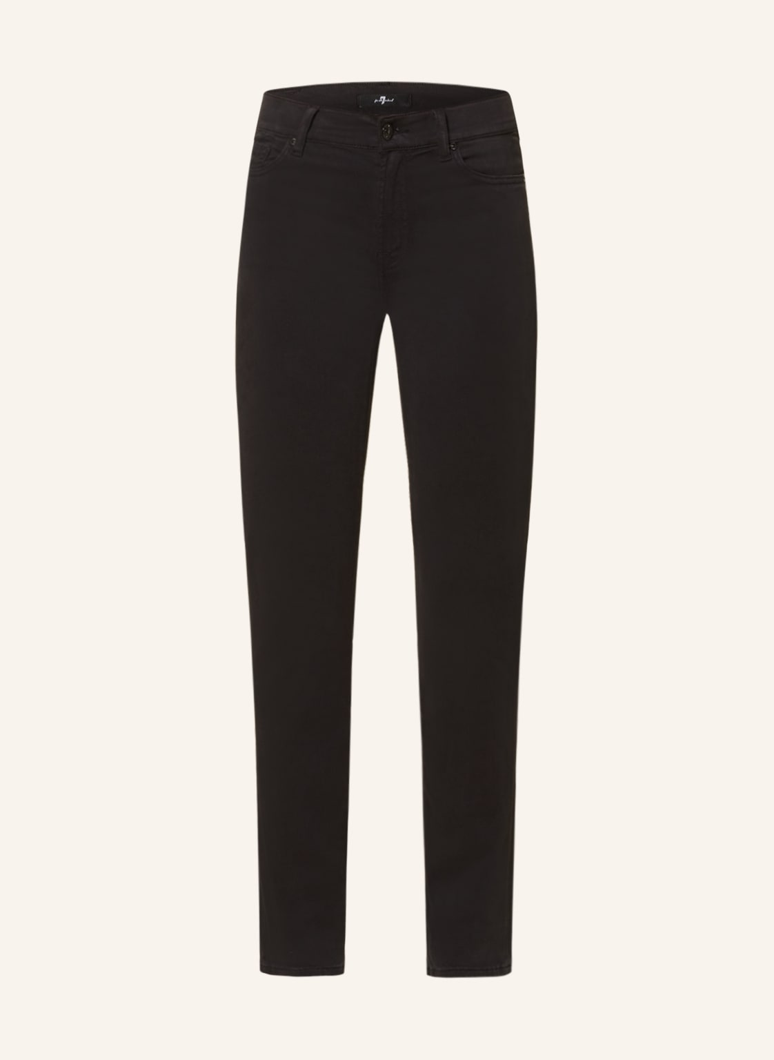 Image of 7 For All Mankind Skinny Jeans Roxanne schwarz