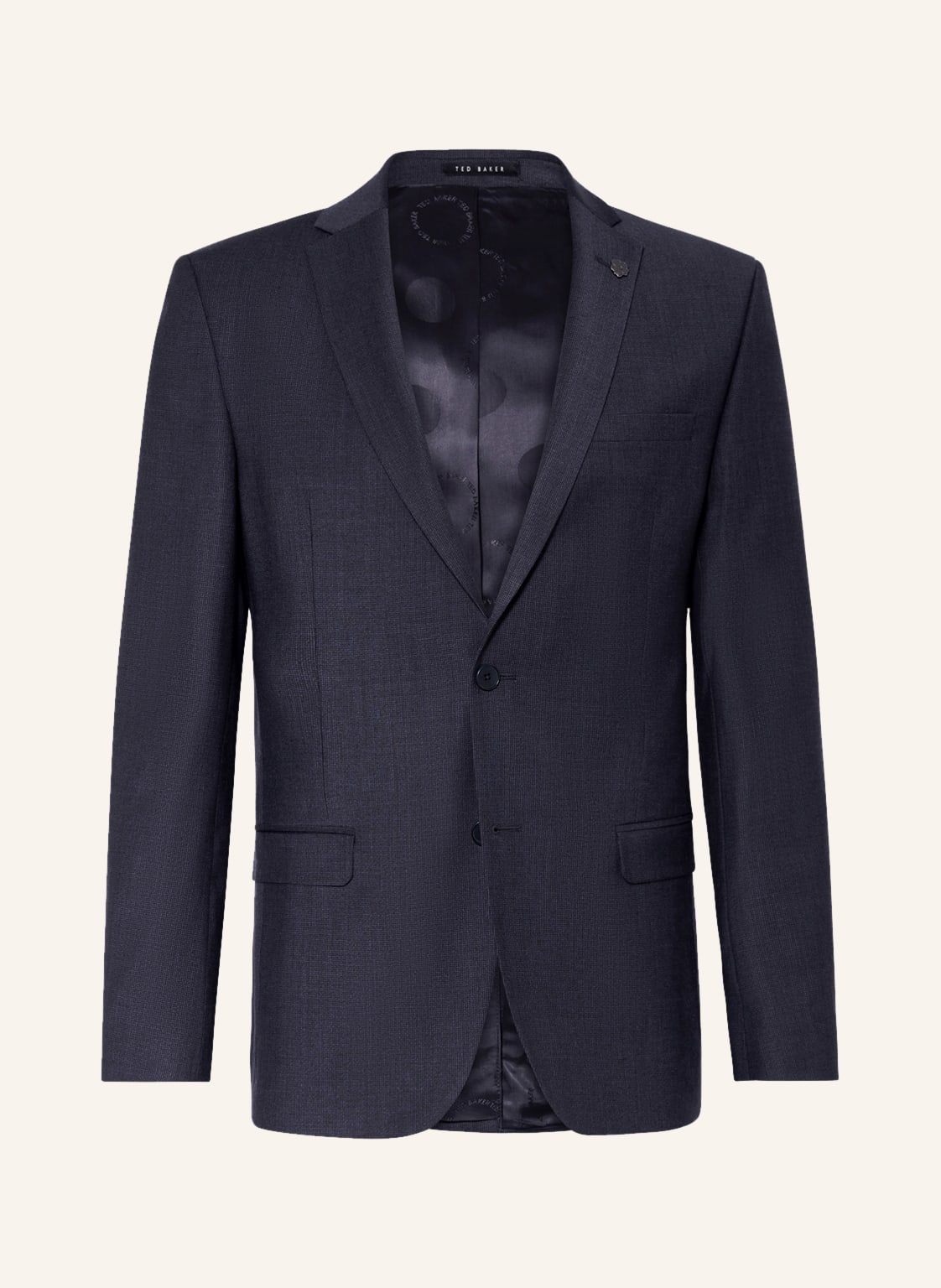 Image of Ted Baker Anzugsakko Forbyjs Slim Fit blau