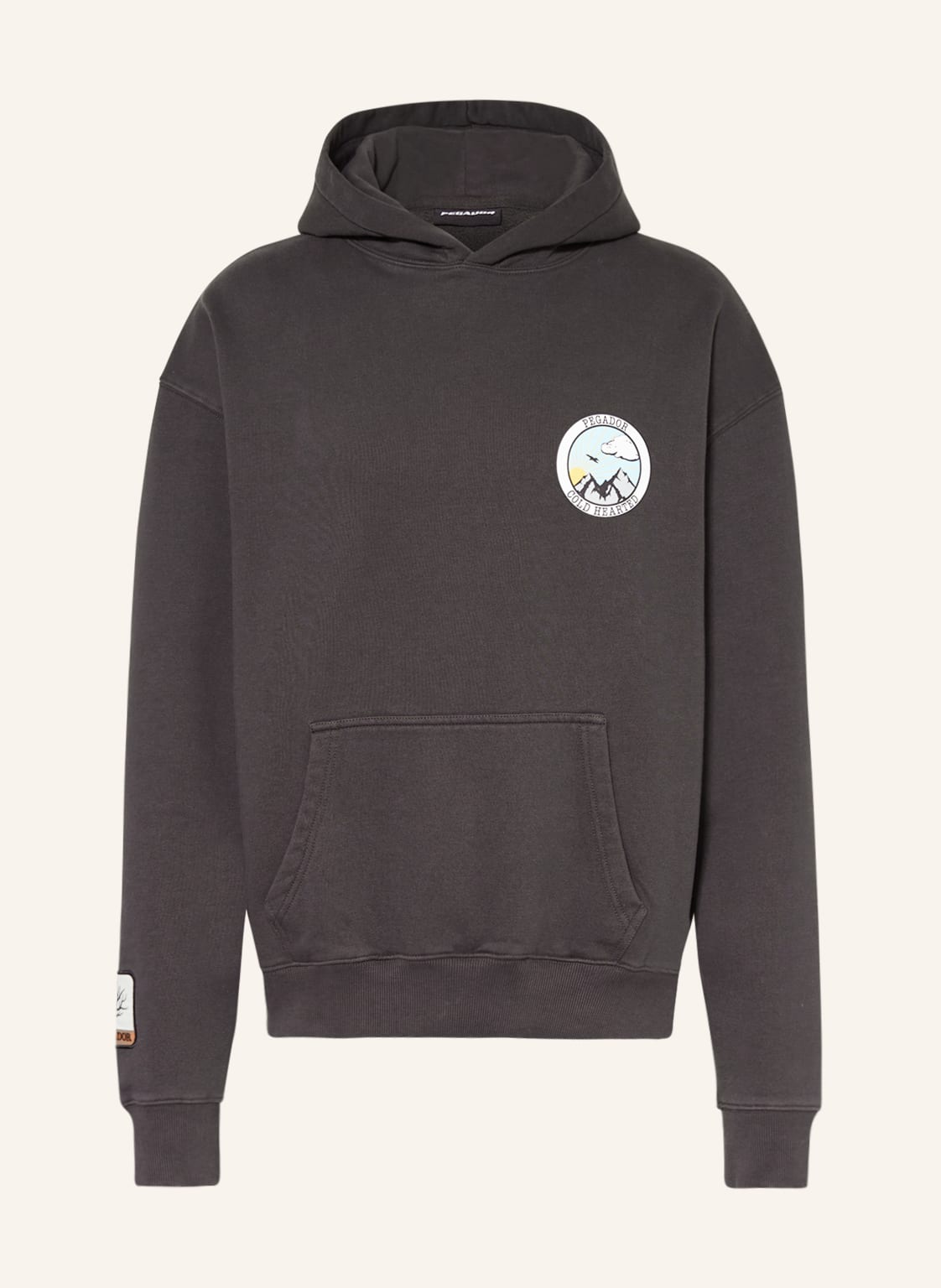 Image of Pegador Oversized-Hoodie grau