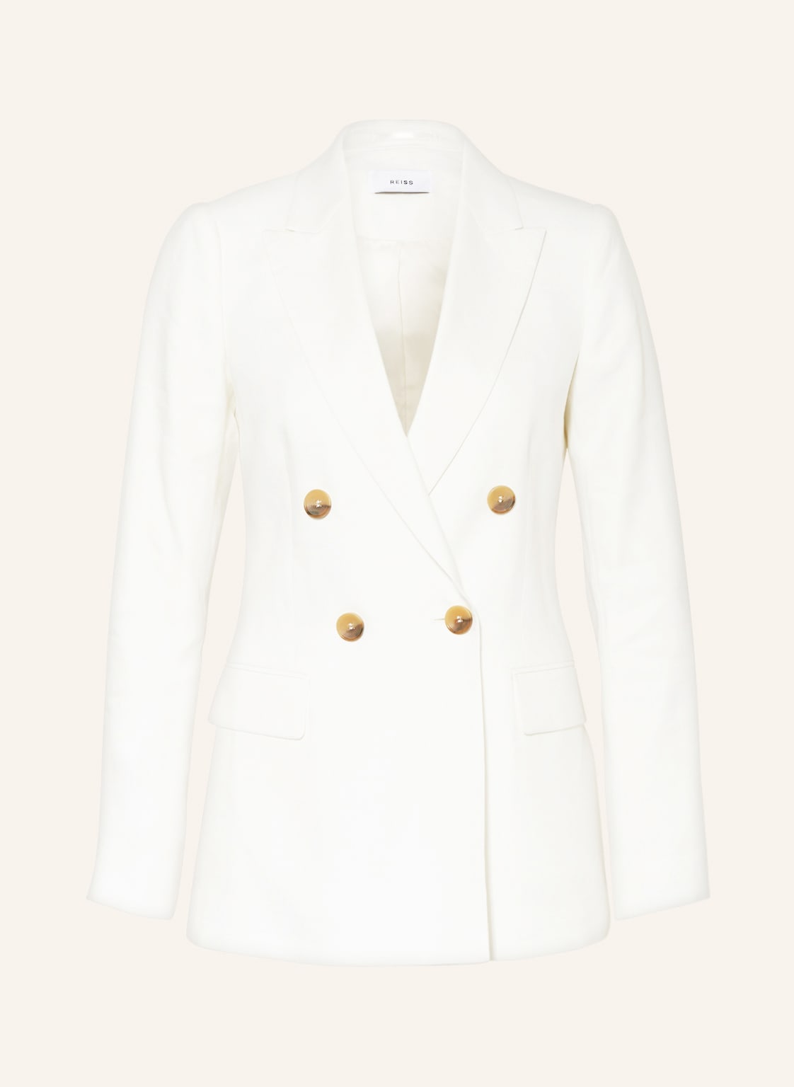 Image of Reiss Blazer Hollie Mit Leinen weiss