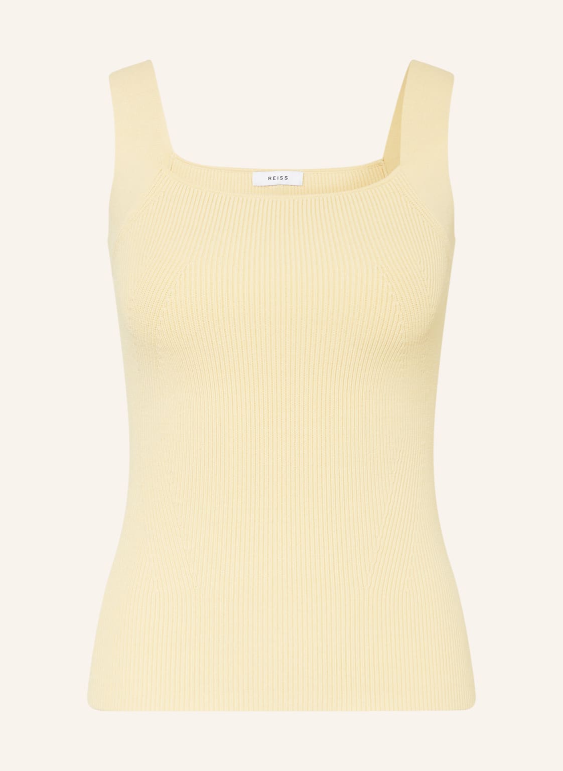 Image of Reiss Stricktop Tamara gelb