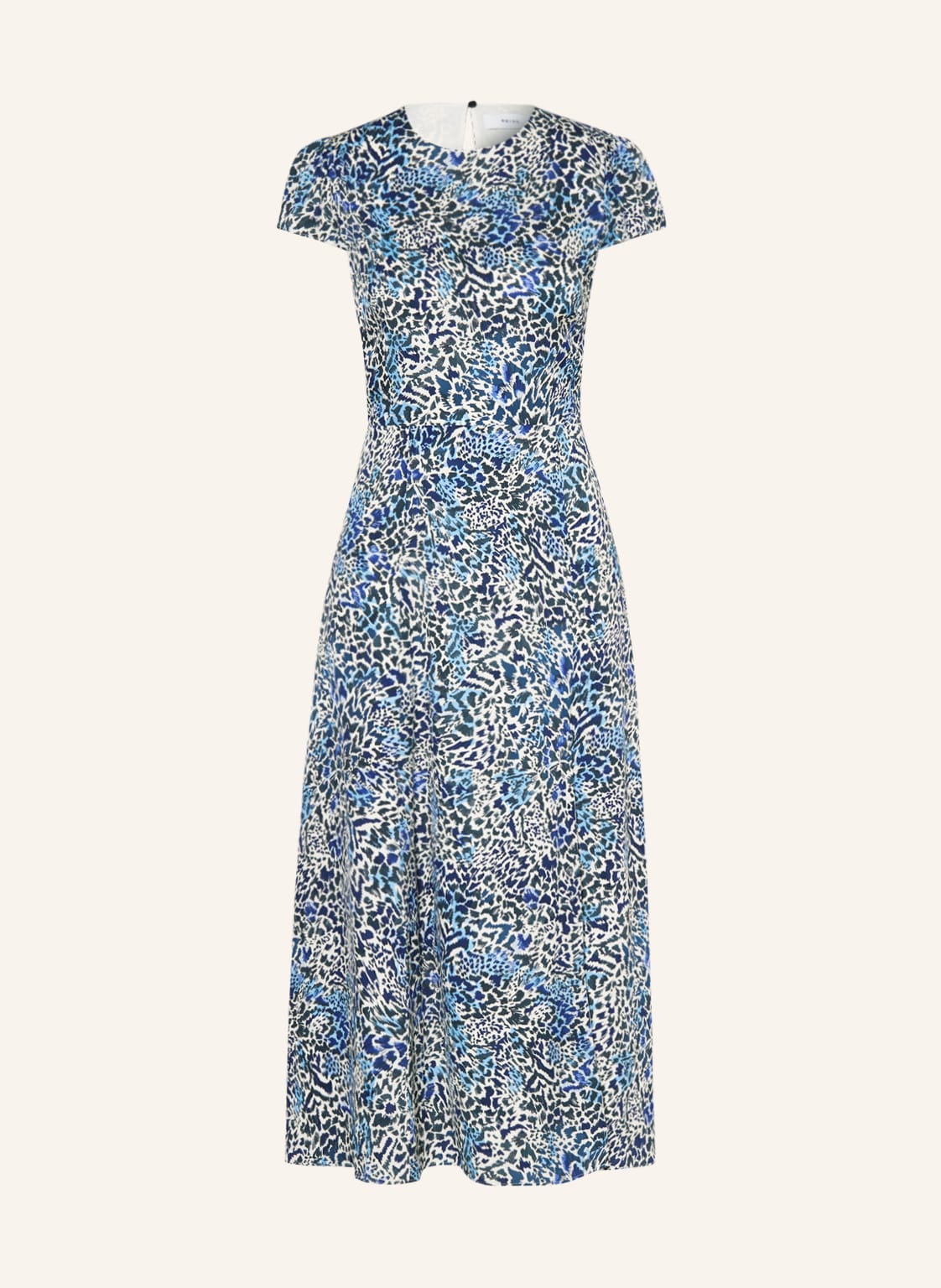 Image of Reiss Kleid Livia Mit Cut-Out blau