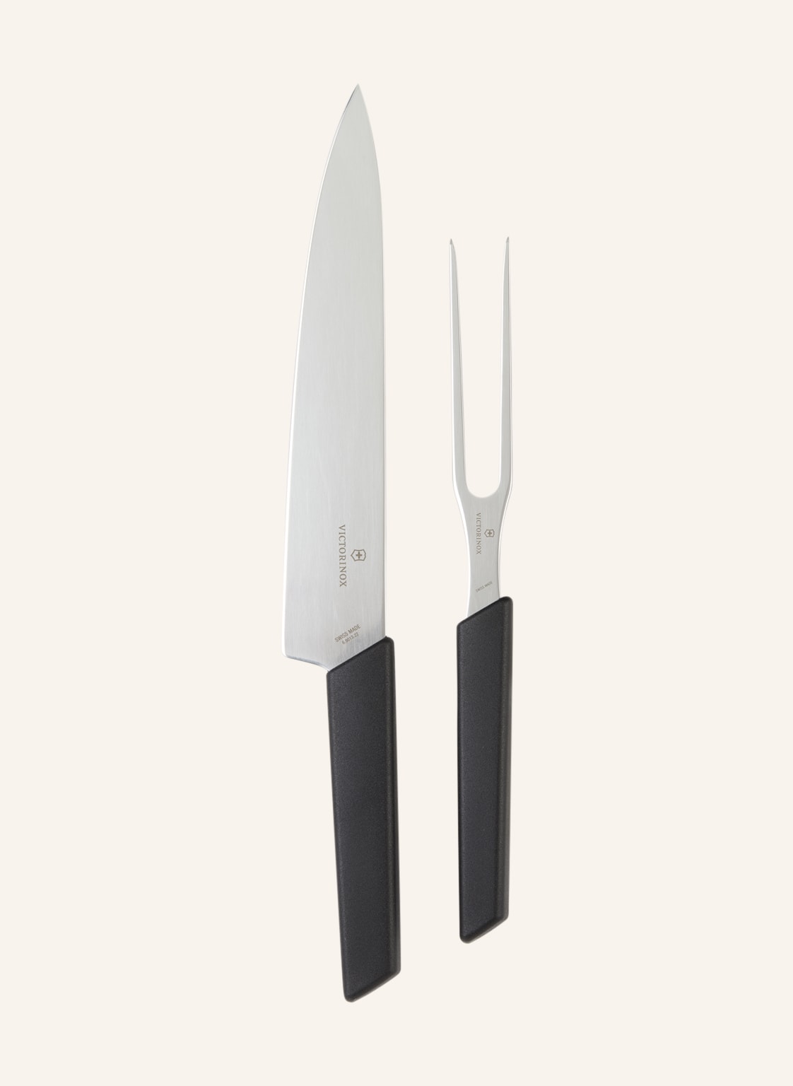 Image of Victorinox 2-Tlg. Tranchierbesteck-Set Swiss Modern schwarz