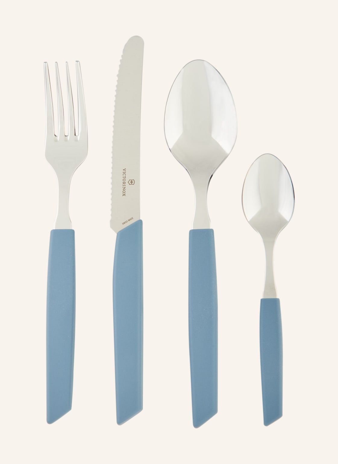 Image of Victorinox 24-Tlg. Besteck-Set Swiss Modern blau
