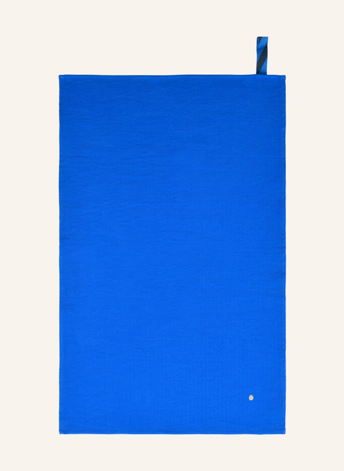 Image of La Cerise Sur Le Gâteau Geschirrtuch Marcel Bergamote Mit Leinen blau