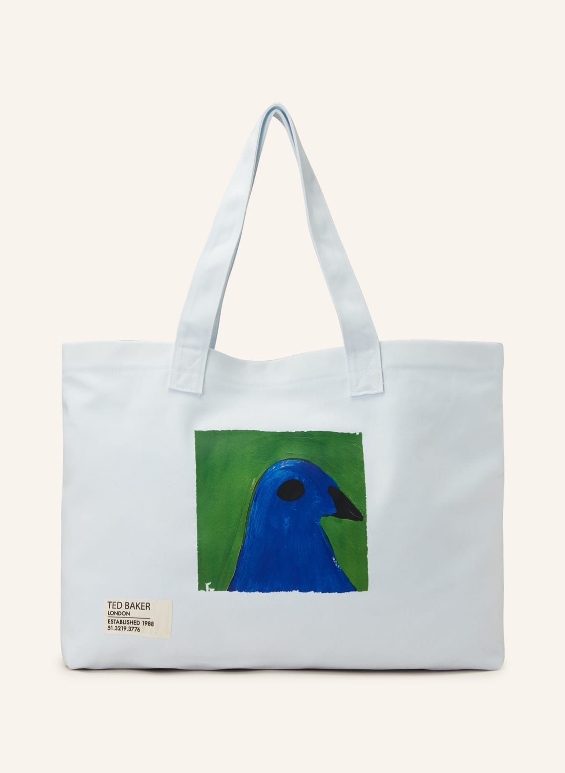 Image of Ted Baker Strandtasche Burdey blau