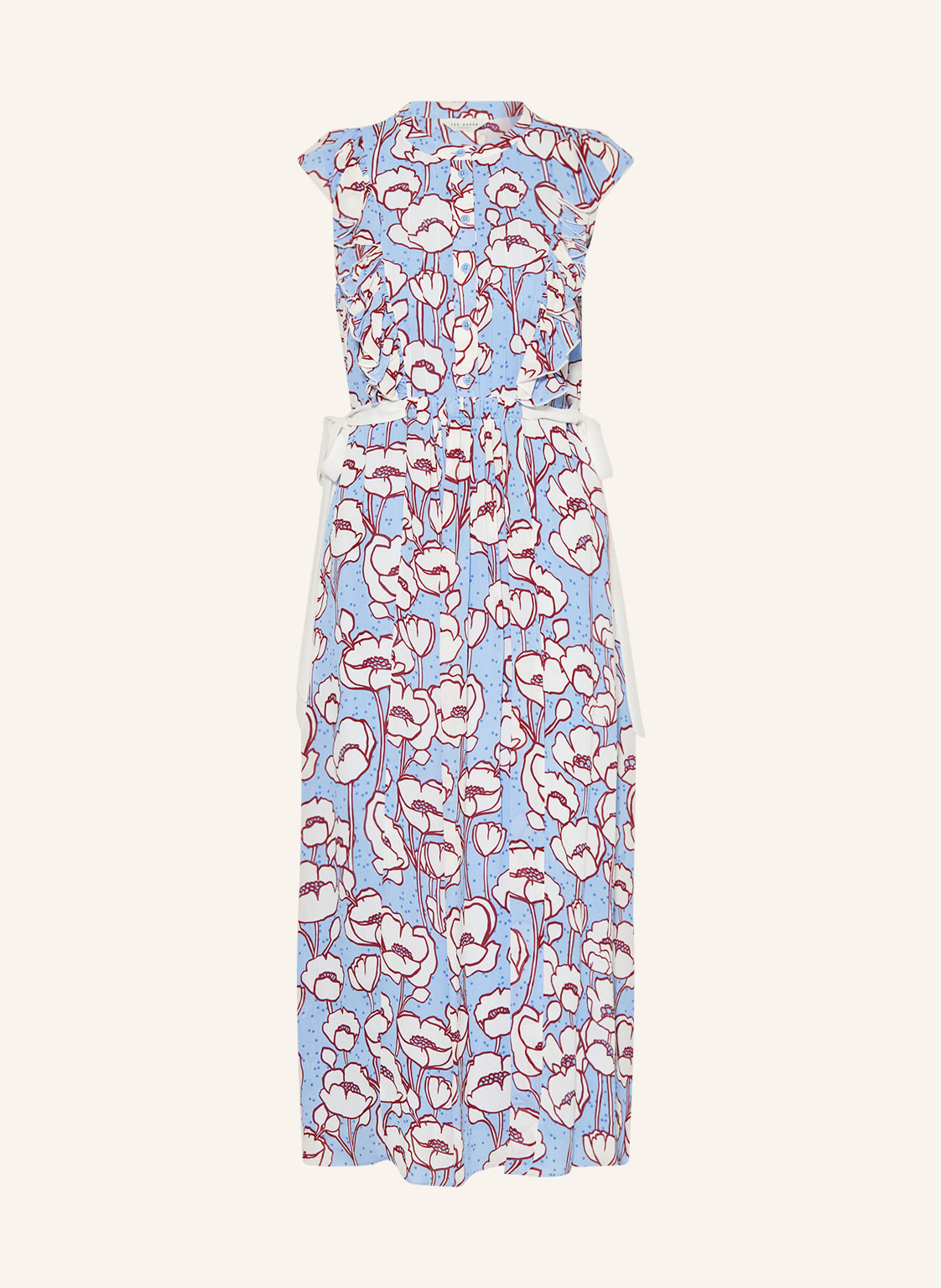 Image of Ted Baker Kleid Tindraa blau