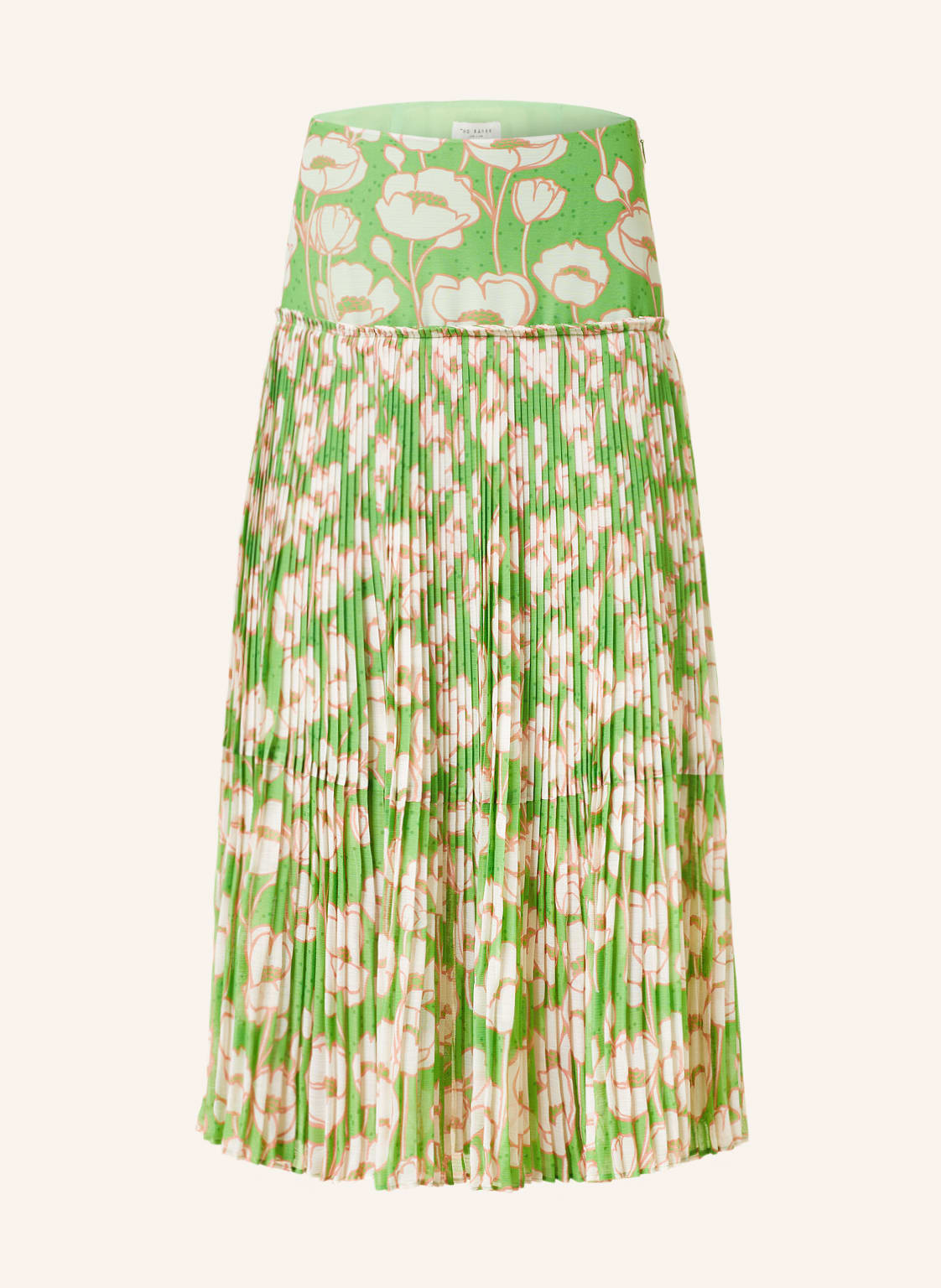 Image of Ted Baker Plisseerock Maryin gruen