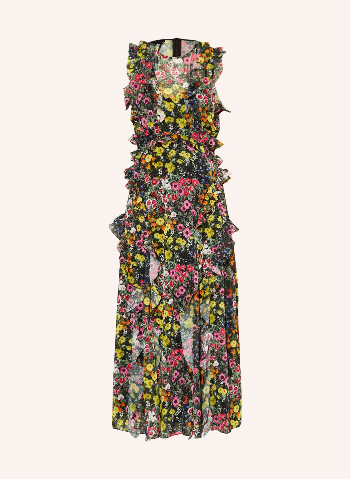 Image of Ted Baker Kleid Gloriha Mit Rüschen schwarz