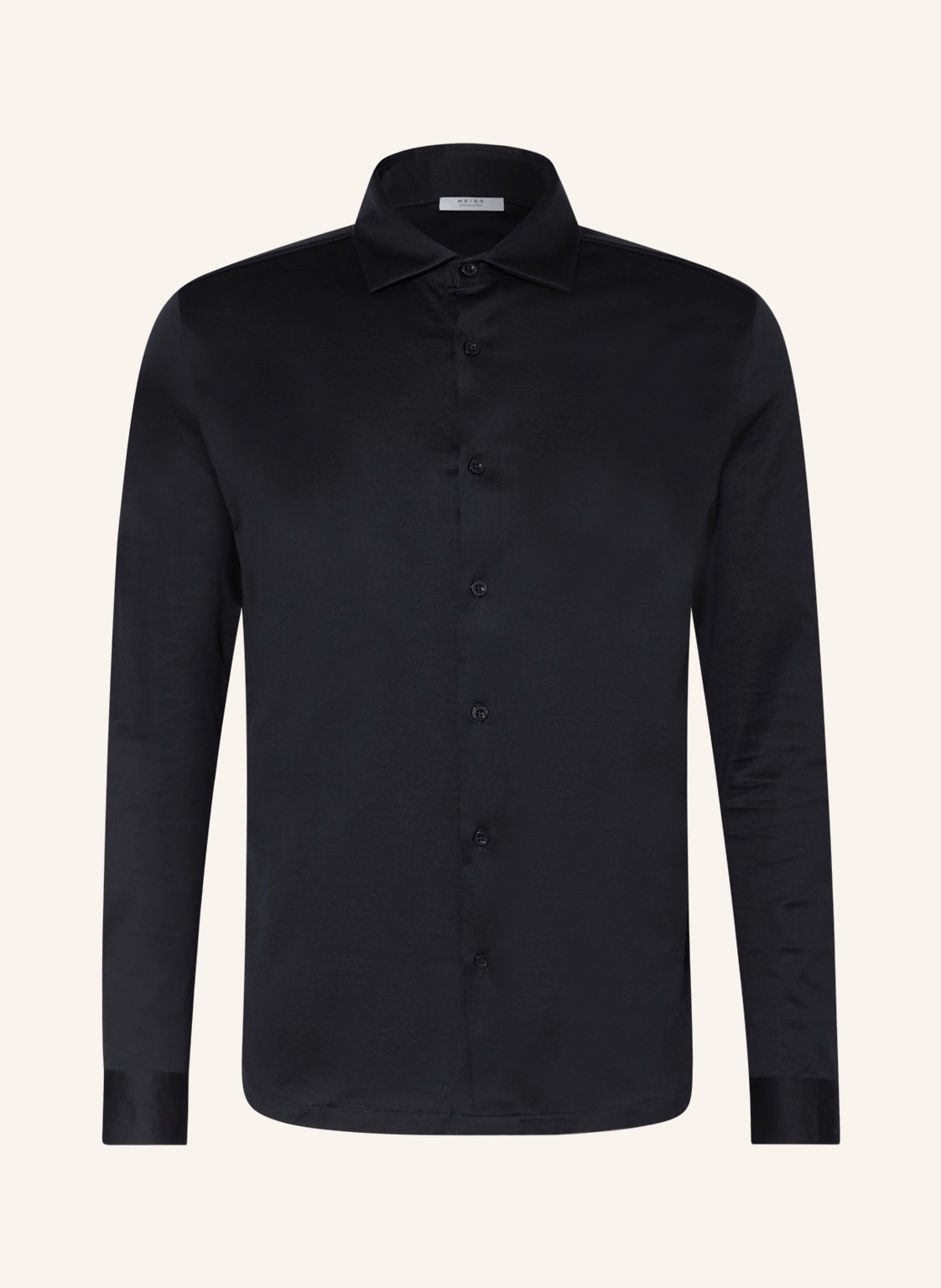 Image of Reiss Jerseyhemd King Slim Fit blau