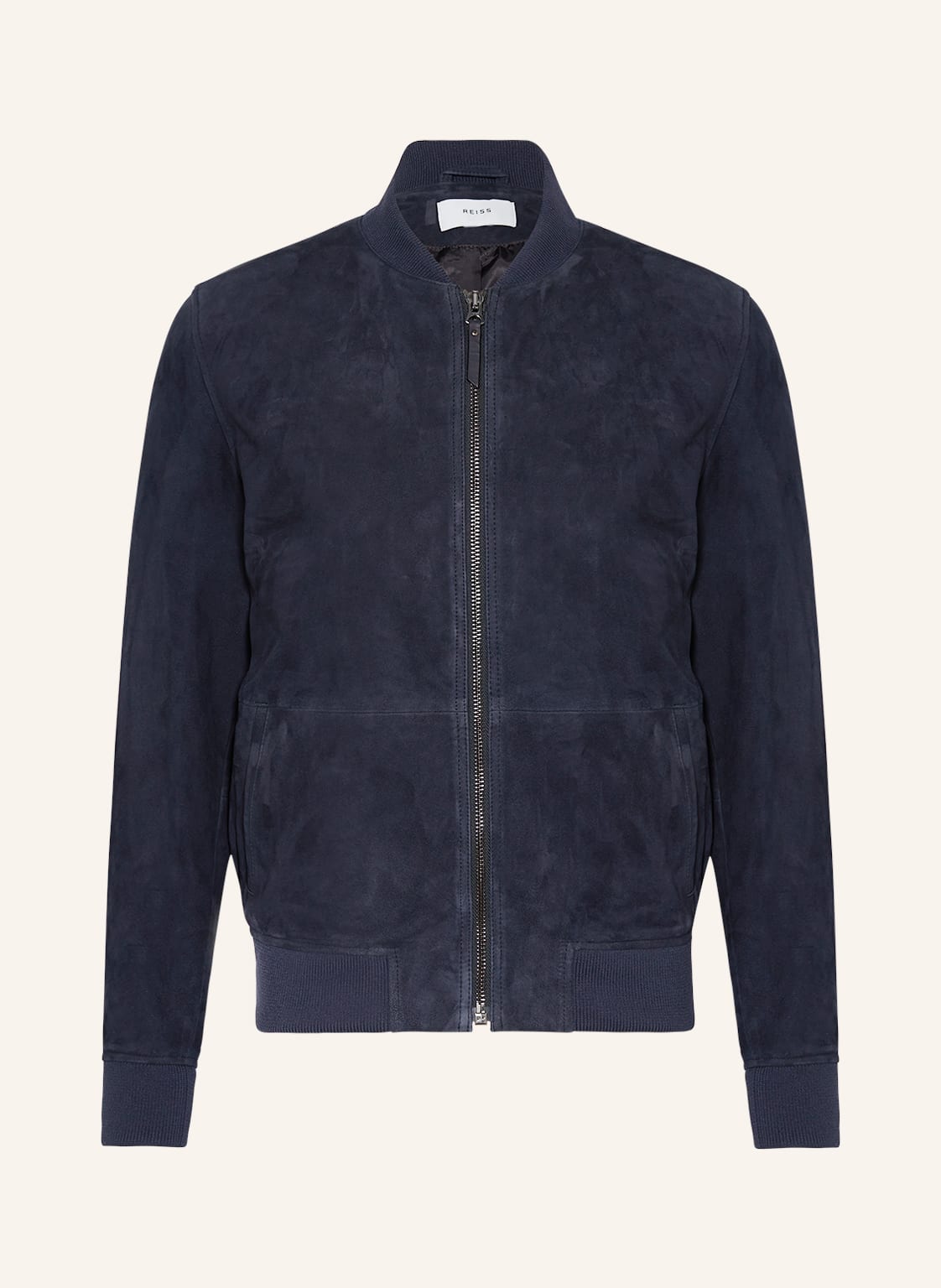 Image of Reiss Lederjacke Dilan blau
