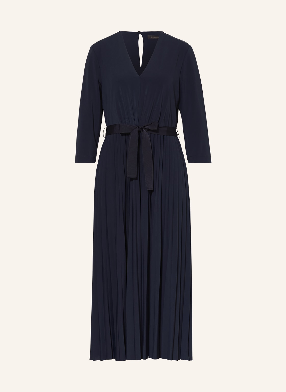 Image of Elena Miro Kleid Mit Plissees blau