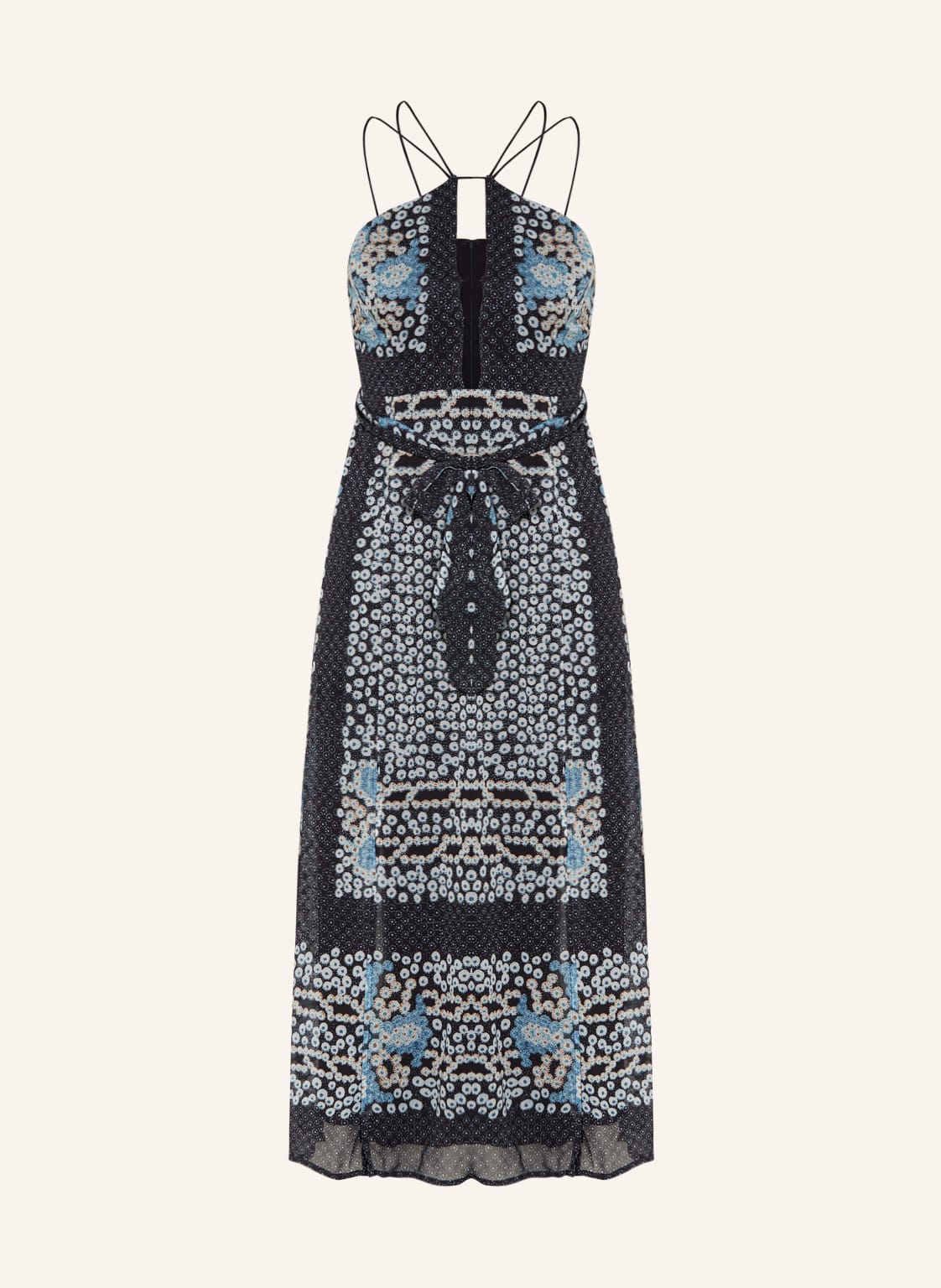 Image of Reiss Kleid Aliana blau