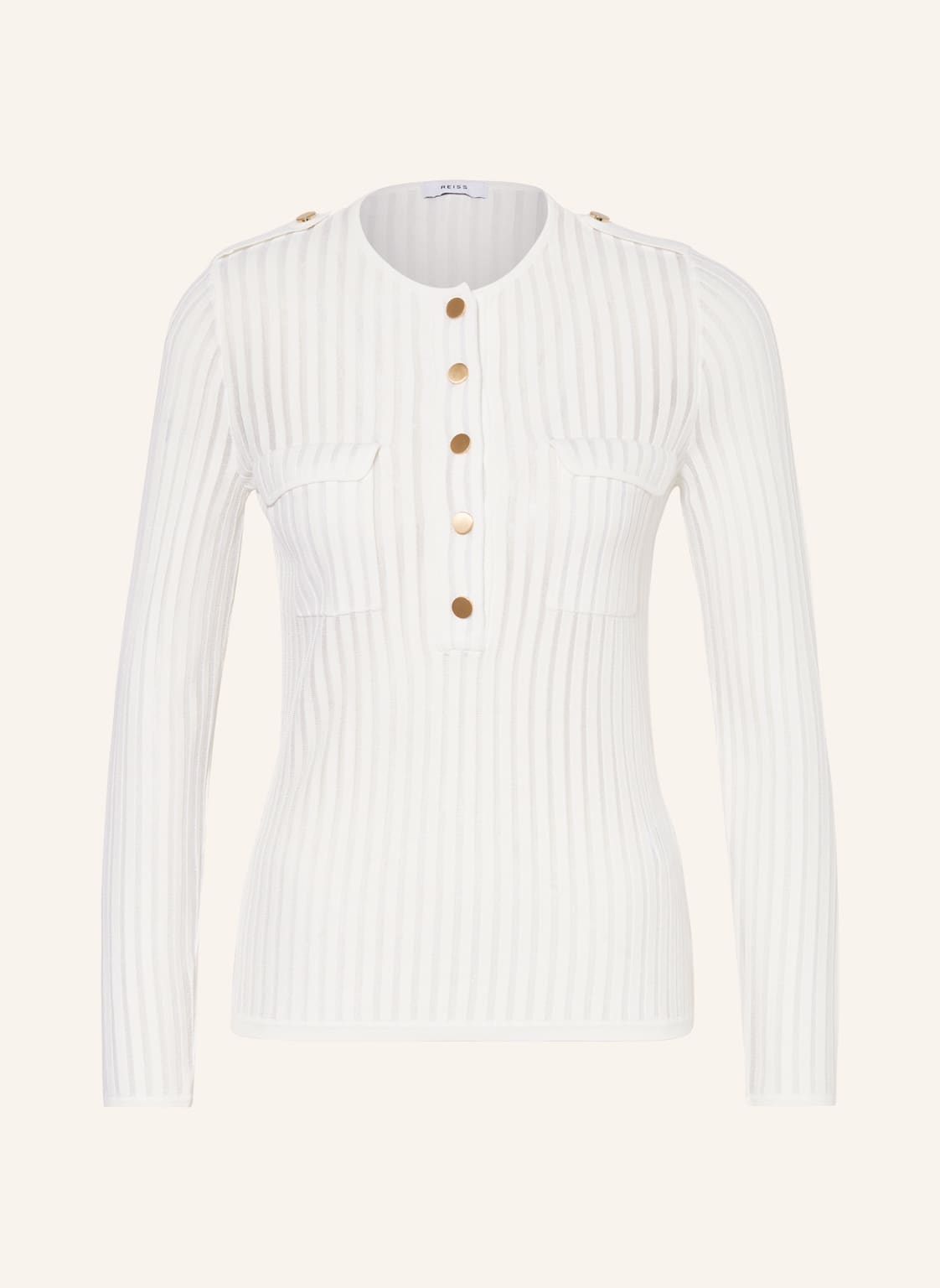 Image of Reiss Longsleeve Pippa weiss