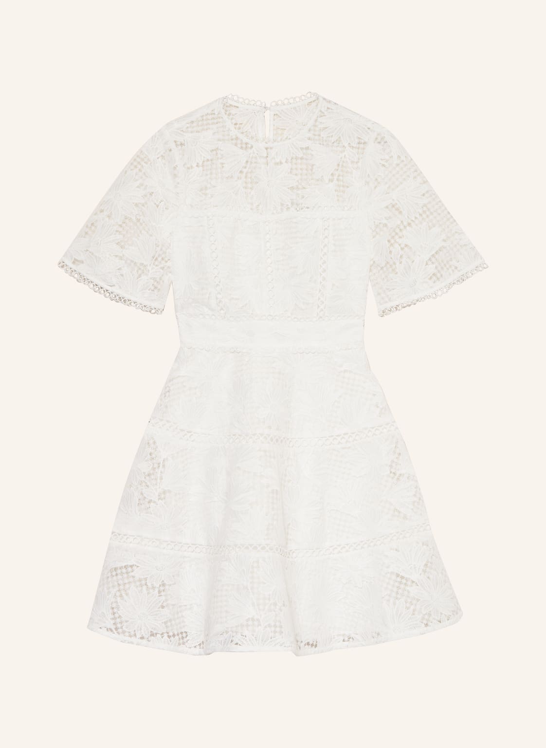 Image of Ted Baker Spitzenkleid Lydiiha weiss