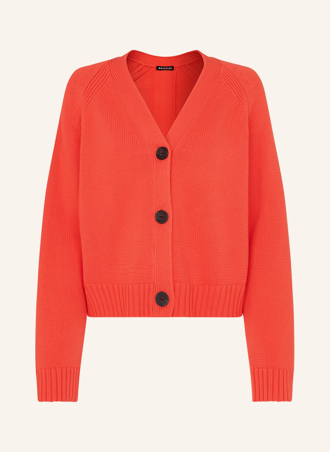 Image of Whistles Strickjacke Karine rot