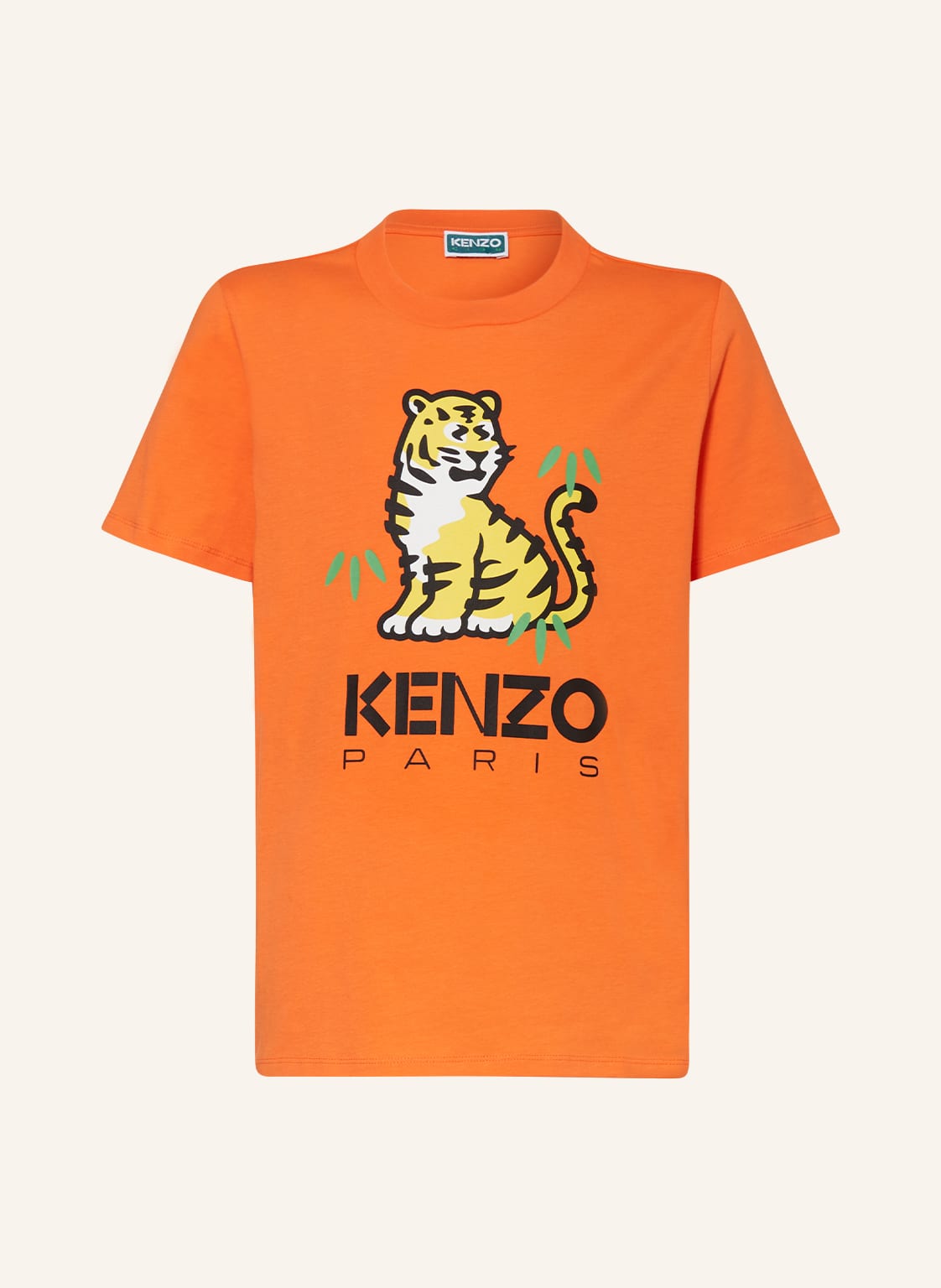 Image of Kenzo T-Shirt Tiger orange