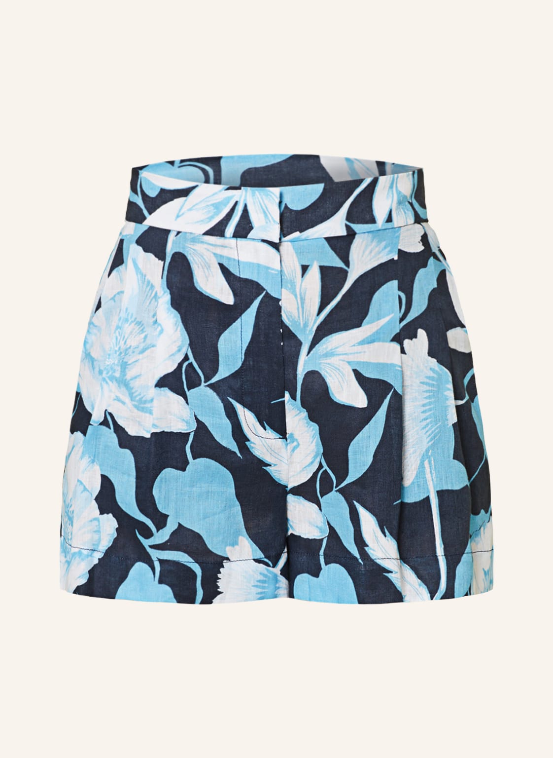Image of Reiss Leinenshorts Sky blau
