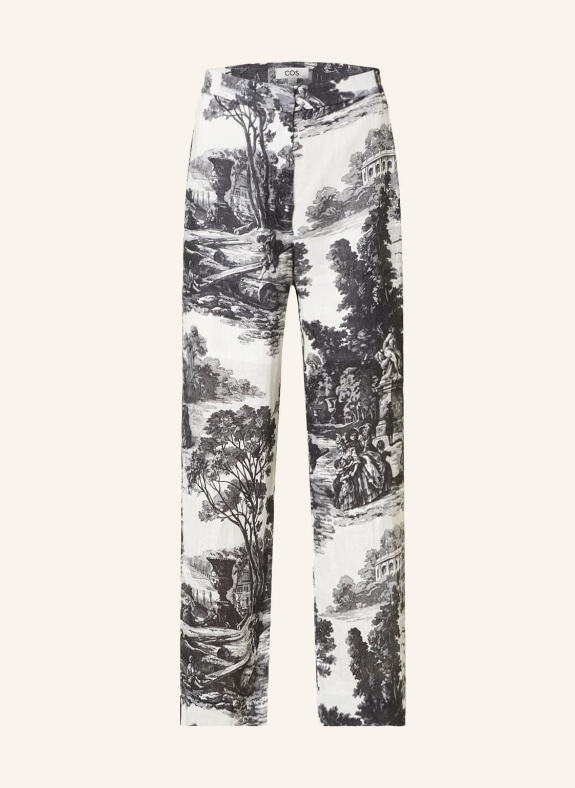 Image of Cos Leinenhose schwarz