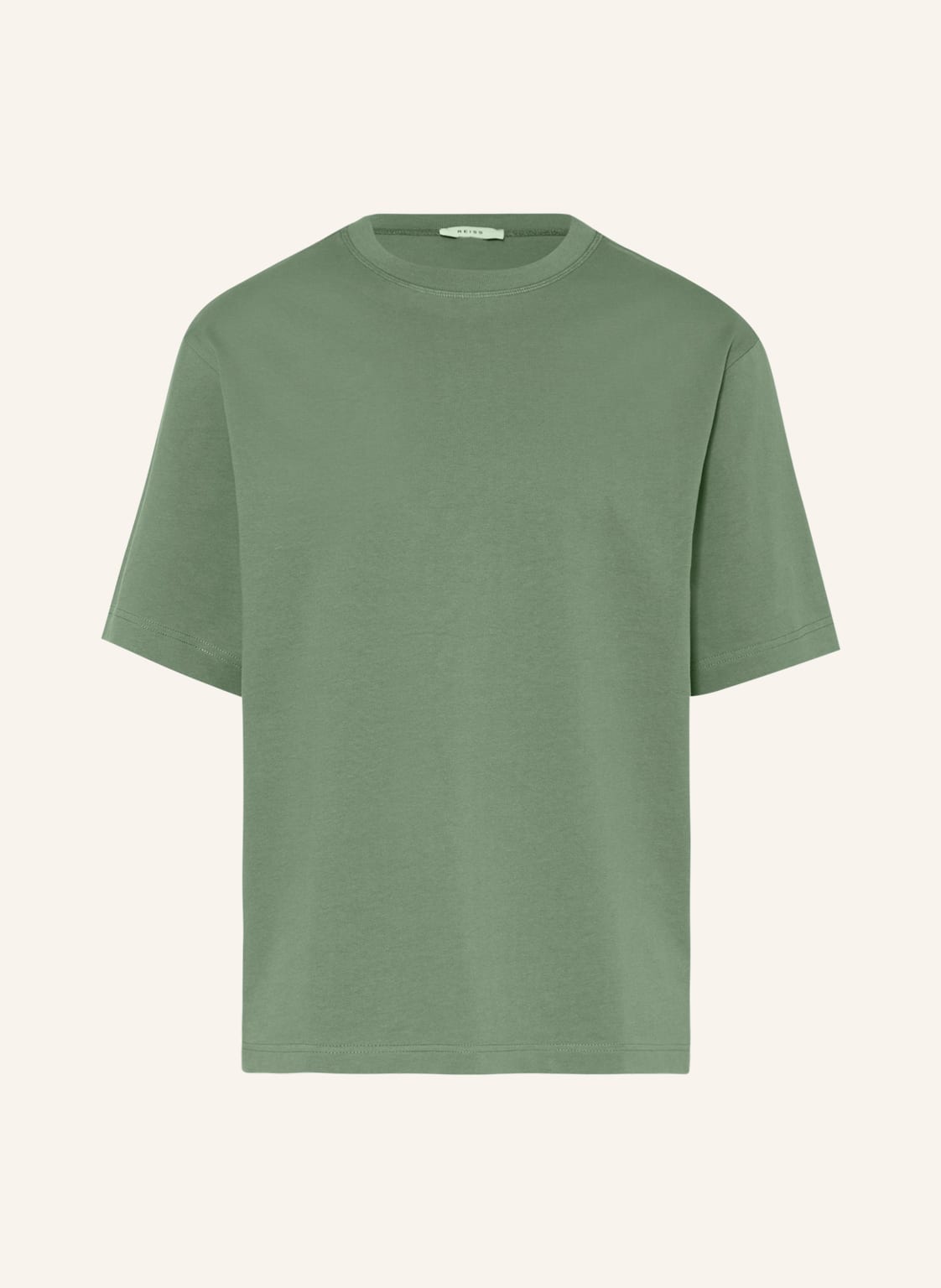 Image of Reiss Oversized-Shirt Tate gruen