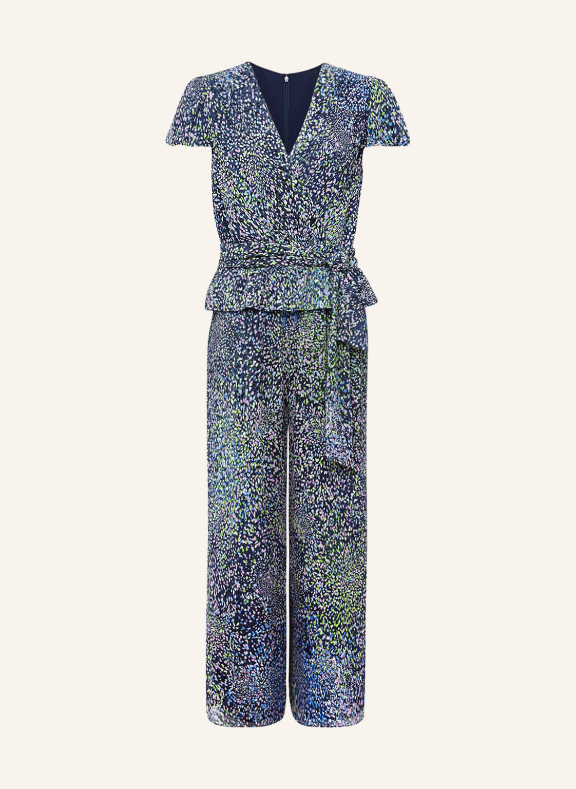 Image of Phase Eight Jumpsuit Leora Mit Rüschen blau