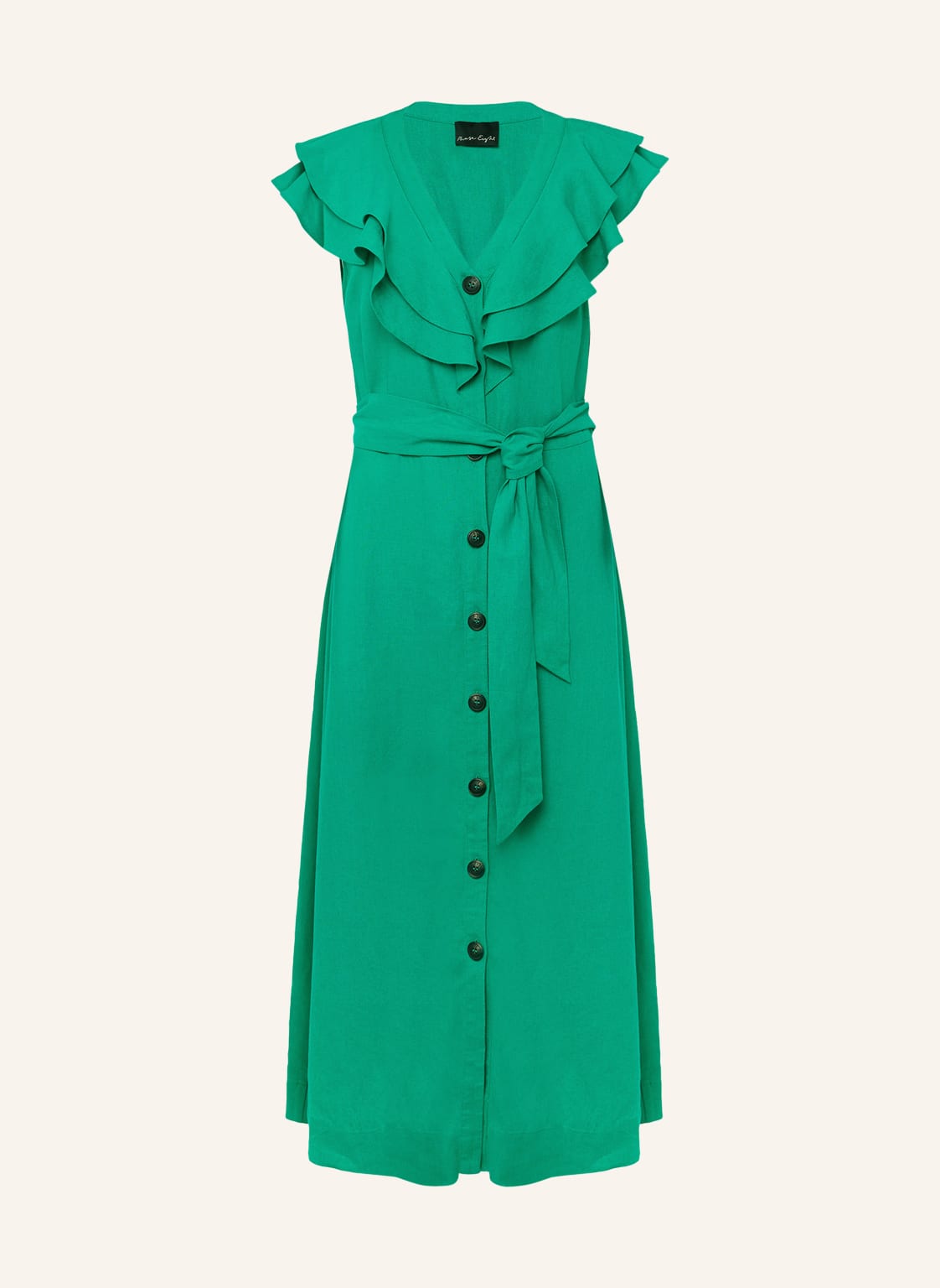 Image of Phase Eight Hemdblusenkleid Jamilla Mit Leinen gruen