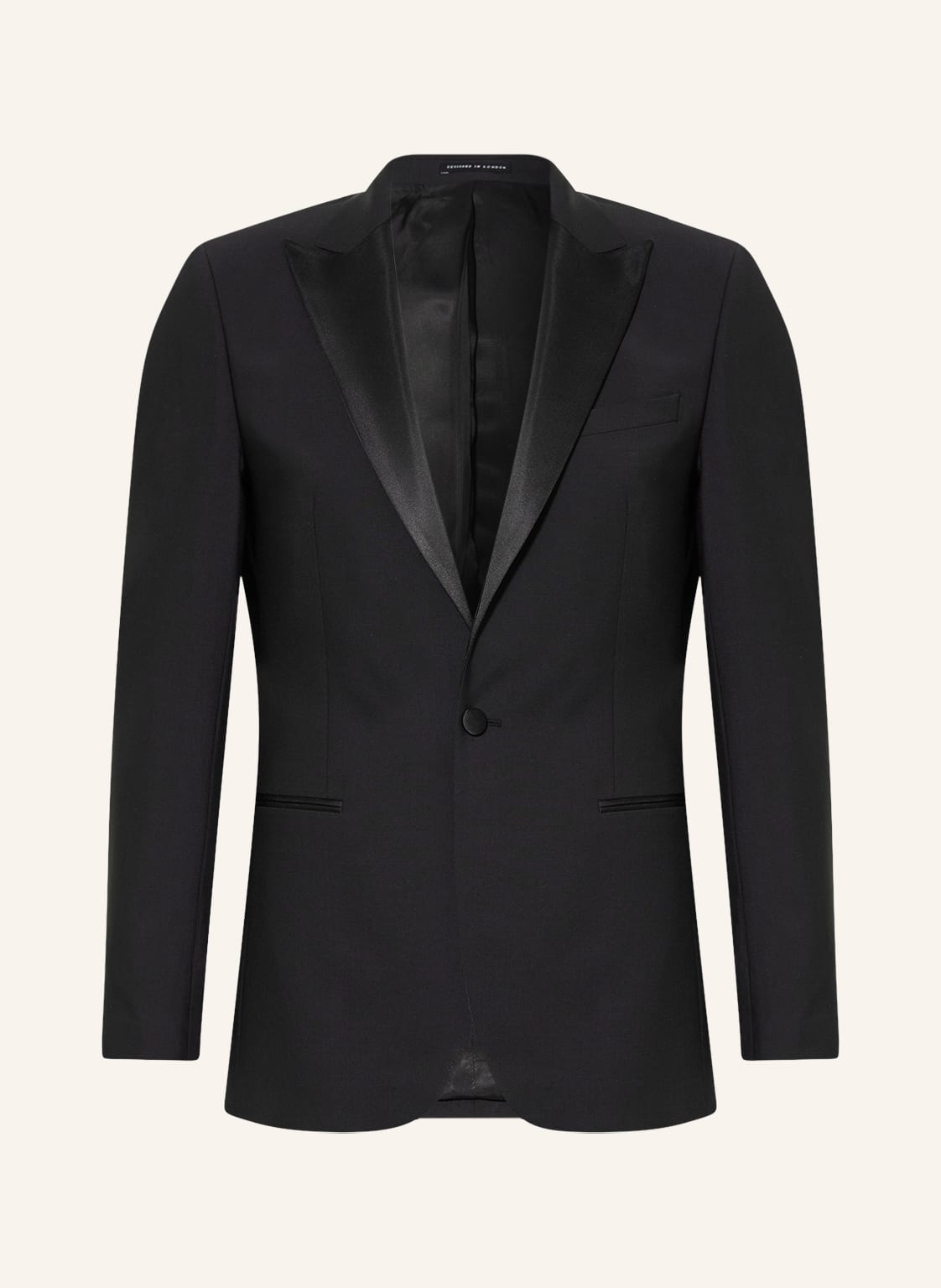 Image of Reiss Smoking-Sakko Poker Regular Fit schwarz