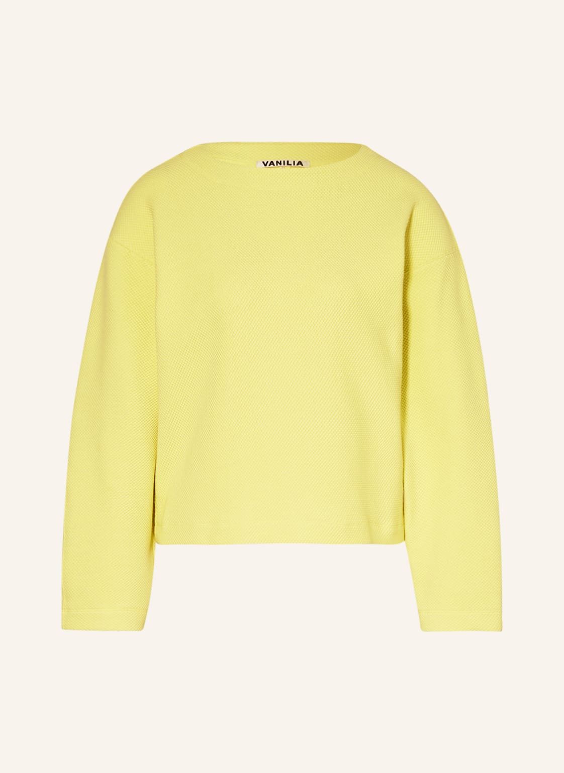 Image of Vanilia Longsleeve gelb