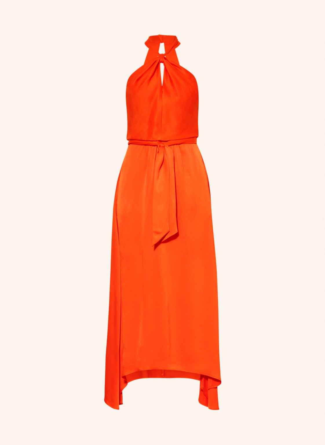 Image of Reiss Satinkleid Evelyn orange