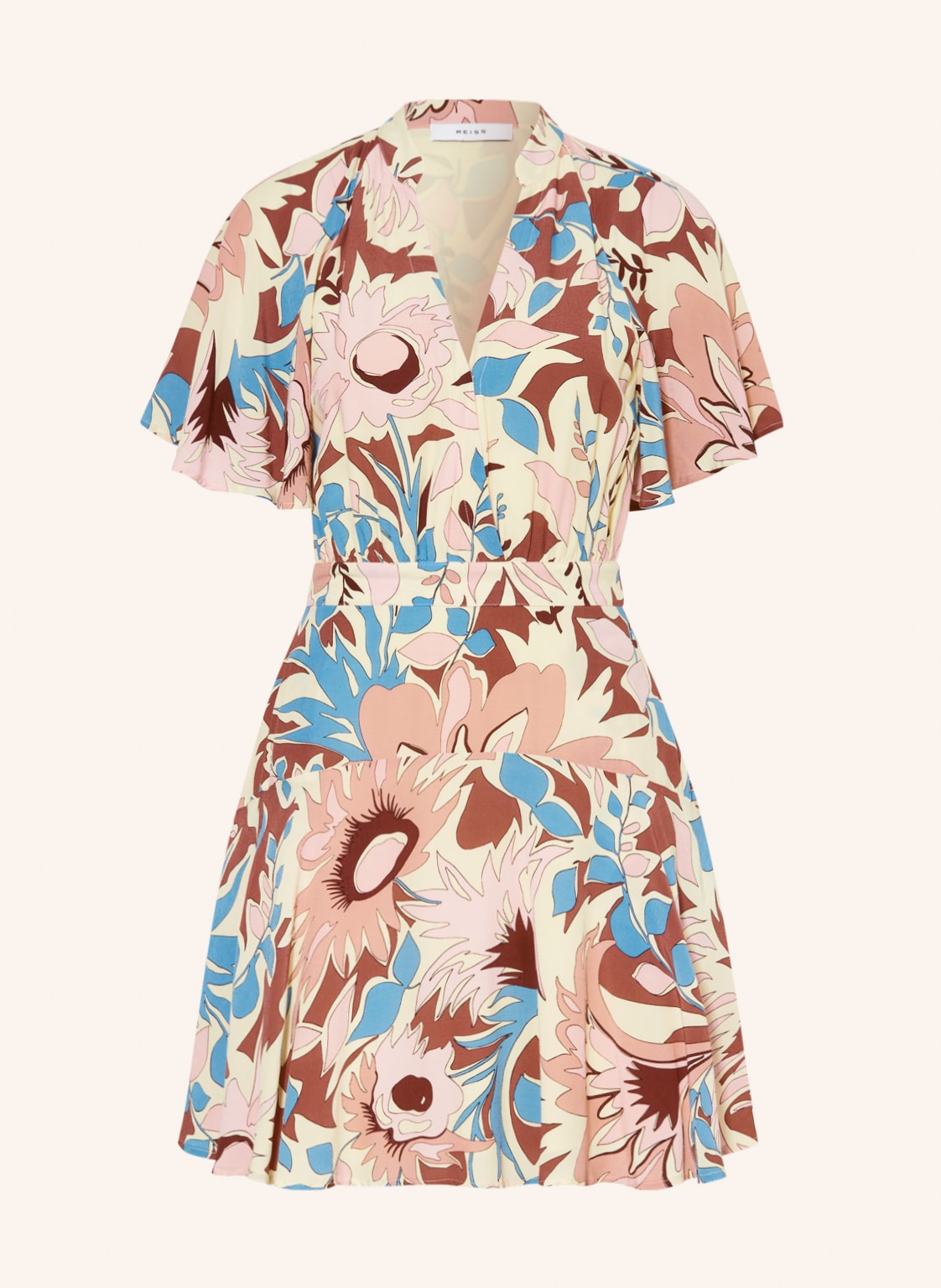 Image of Reiss Kleid Kara braun