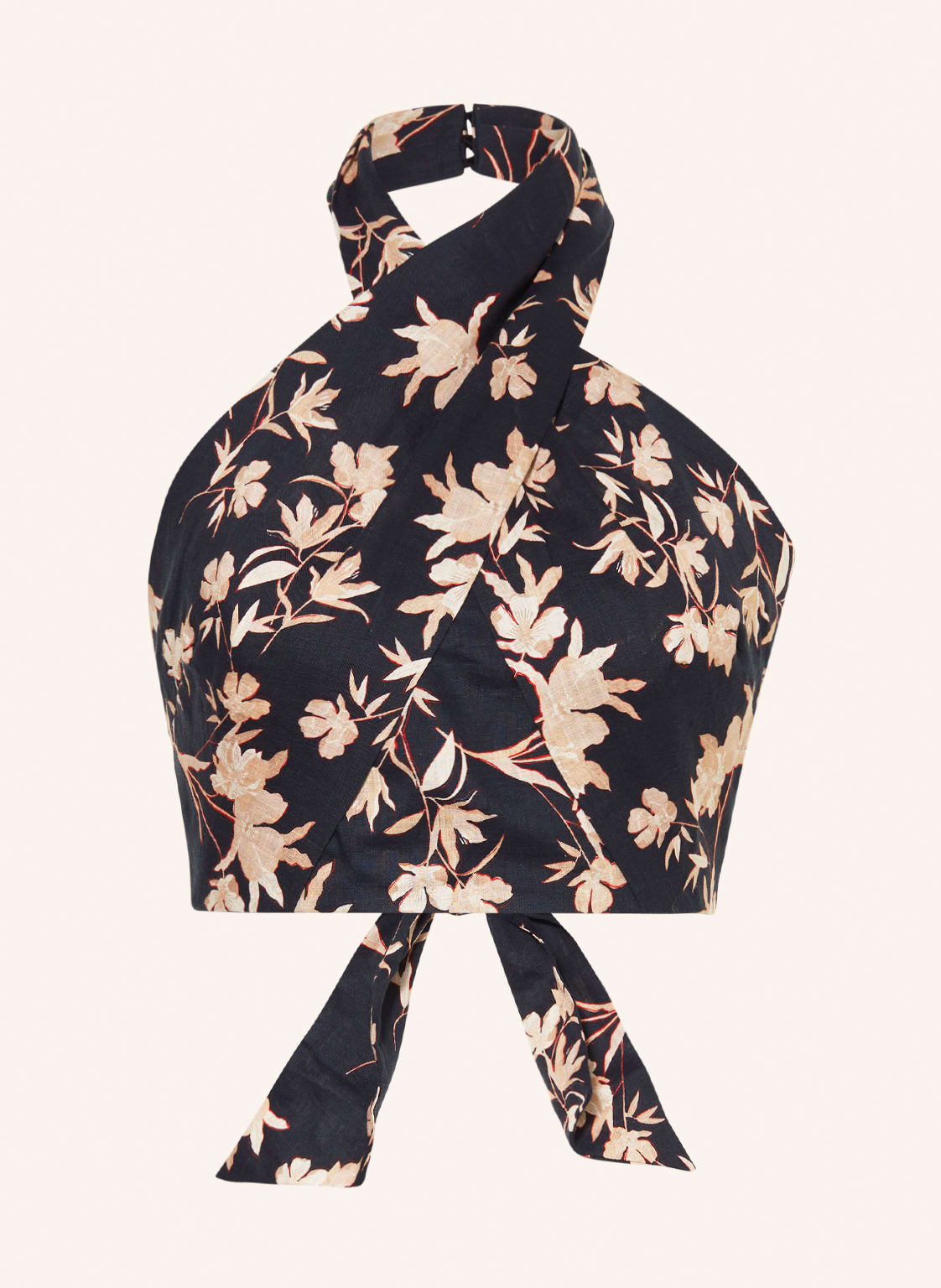 Image of Reiss Leinentop Ally schwarz