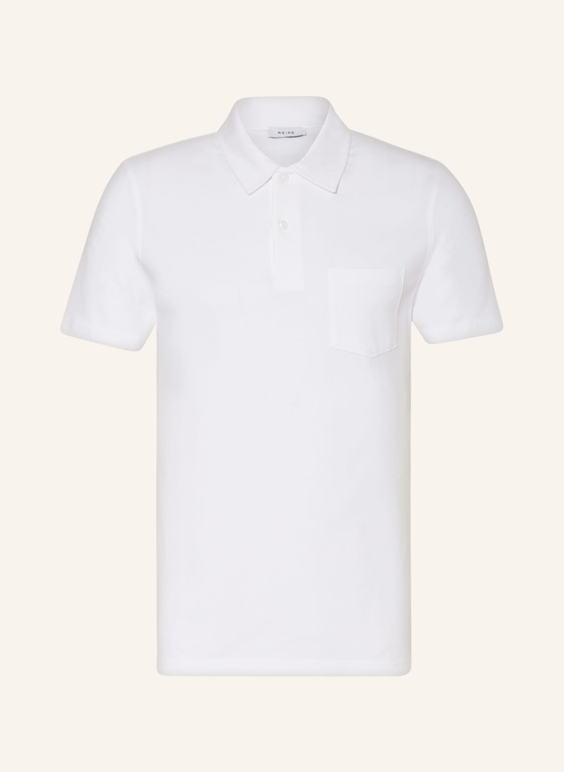 Image of Reiss Jersey-Poloshirt Nammos weiss