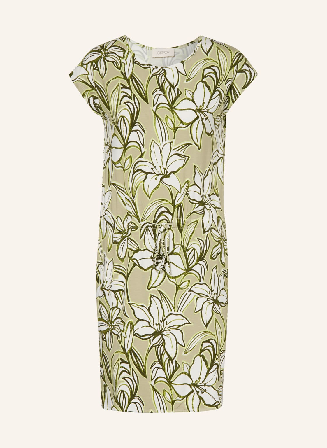 Image of Cartoon Jerseykleid gruen