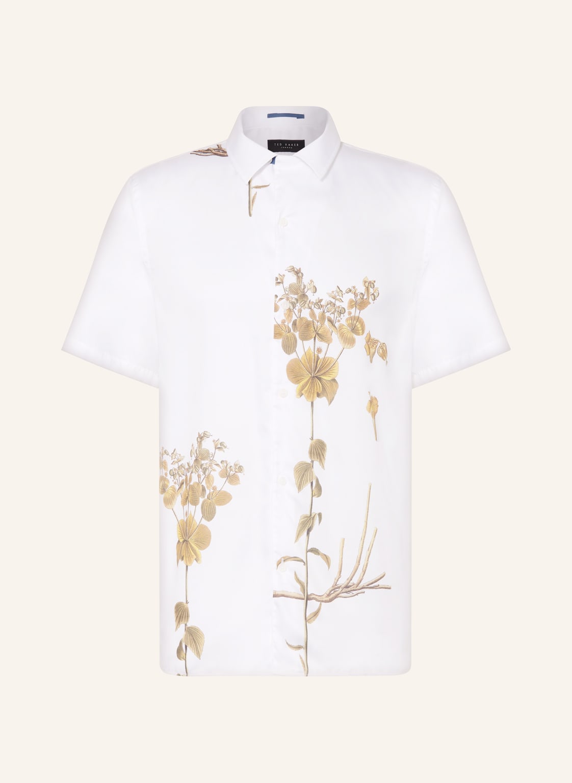 Image of Ted Baker Resorthemd Bedmon Relaxed Fit weiss