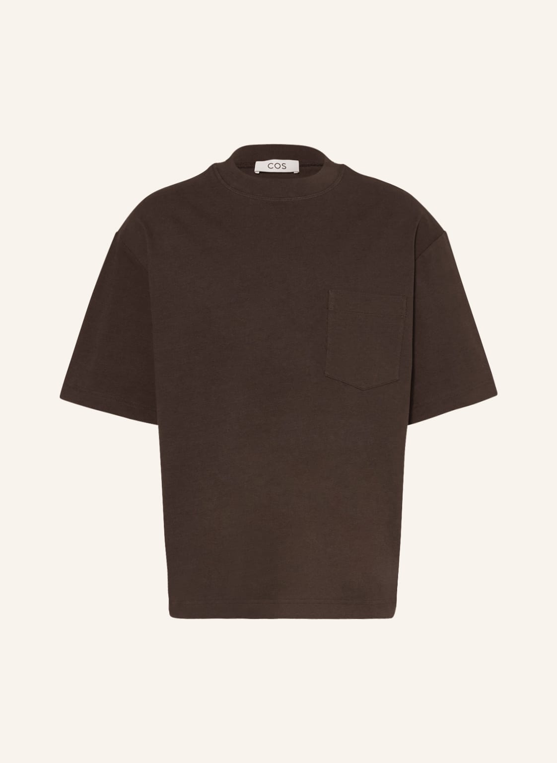 Image of Cos Oversized-Shirt braun
