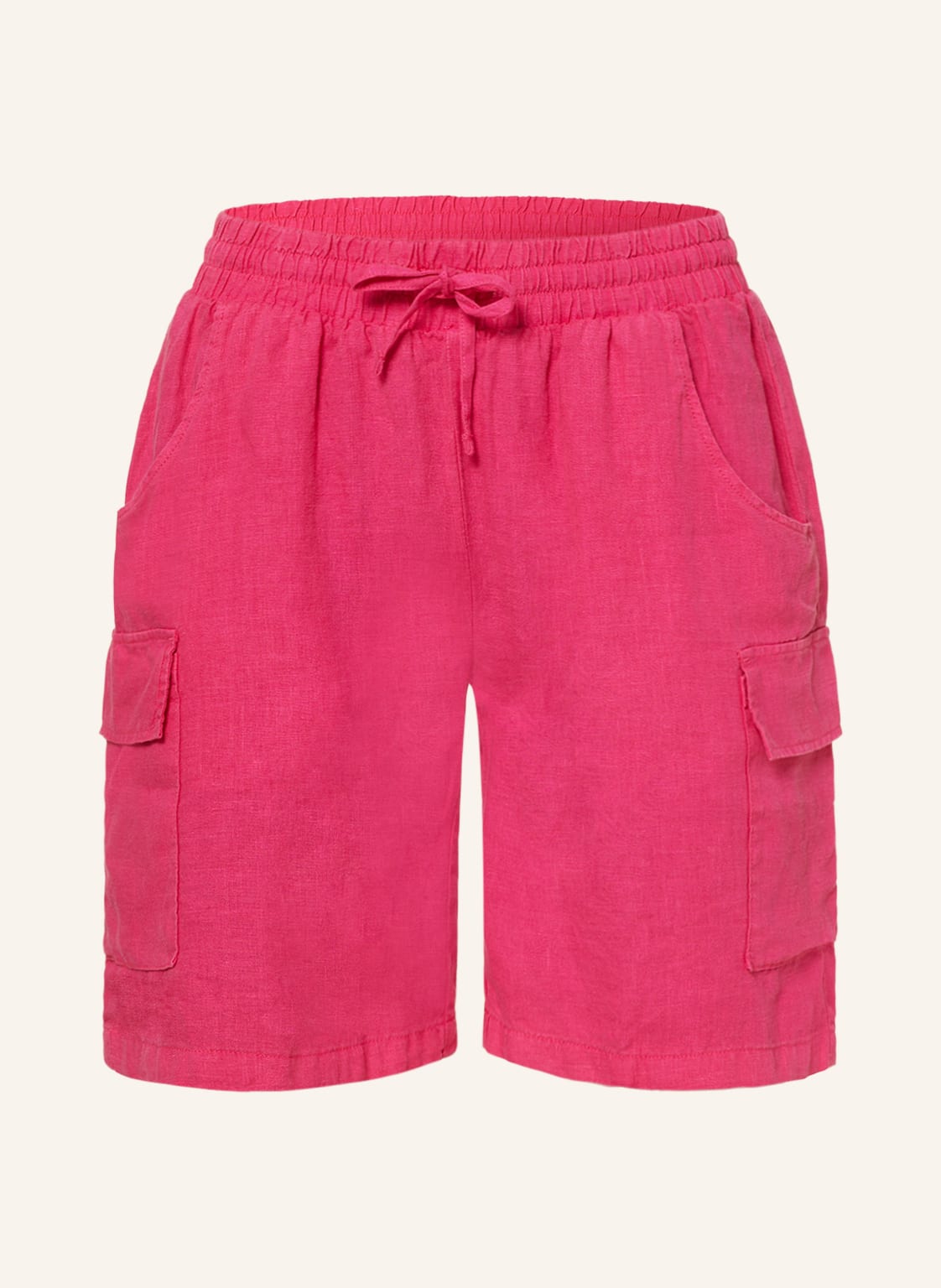 Image of Cartoon Leinenshorts pink