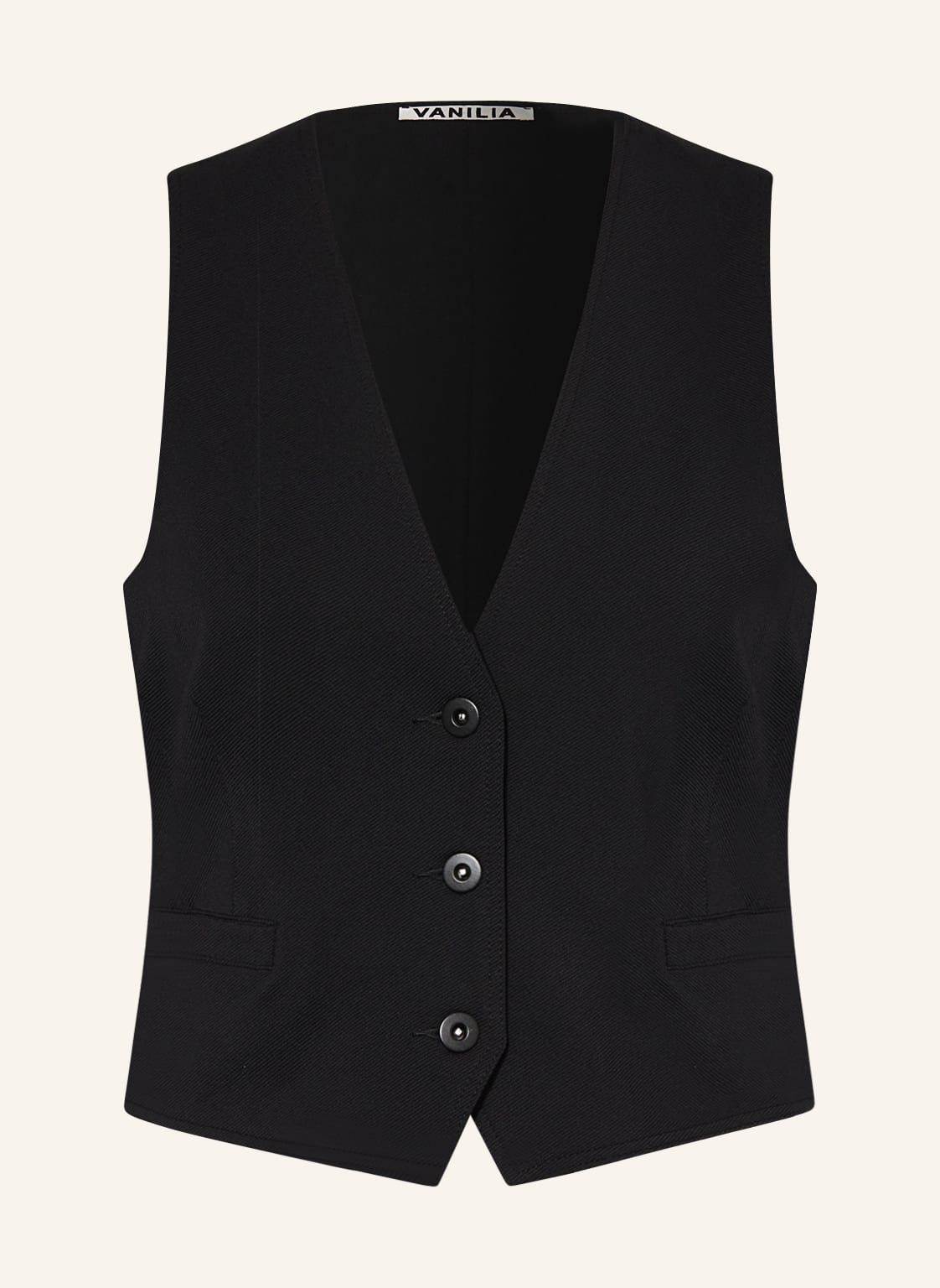 Image of Vanilia Blazerweste schwarz