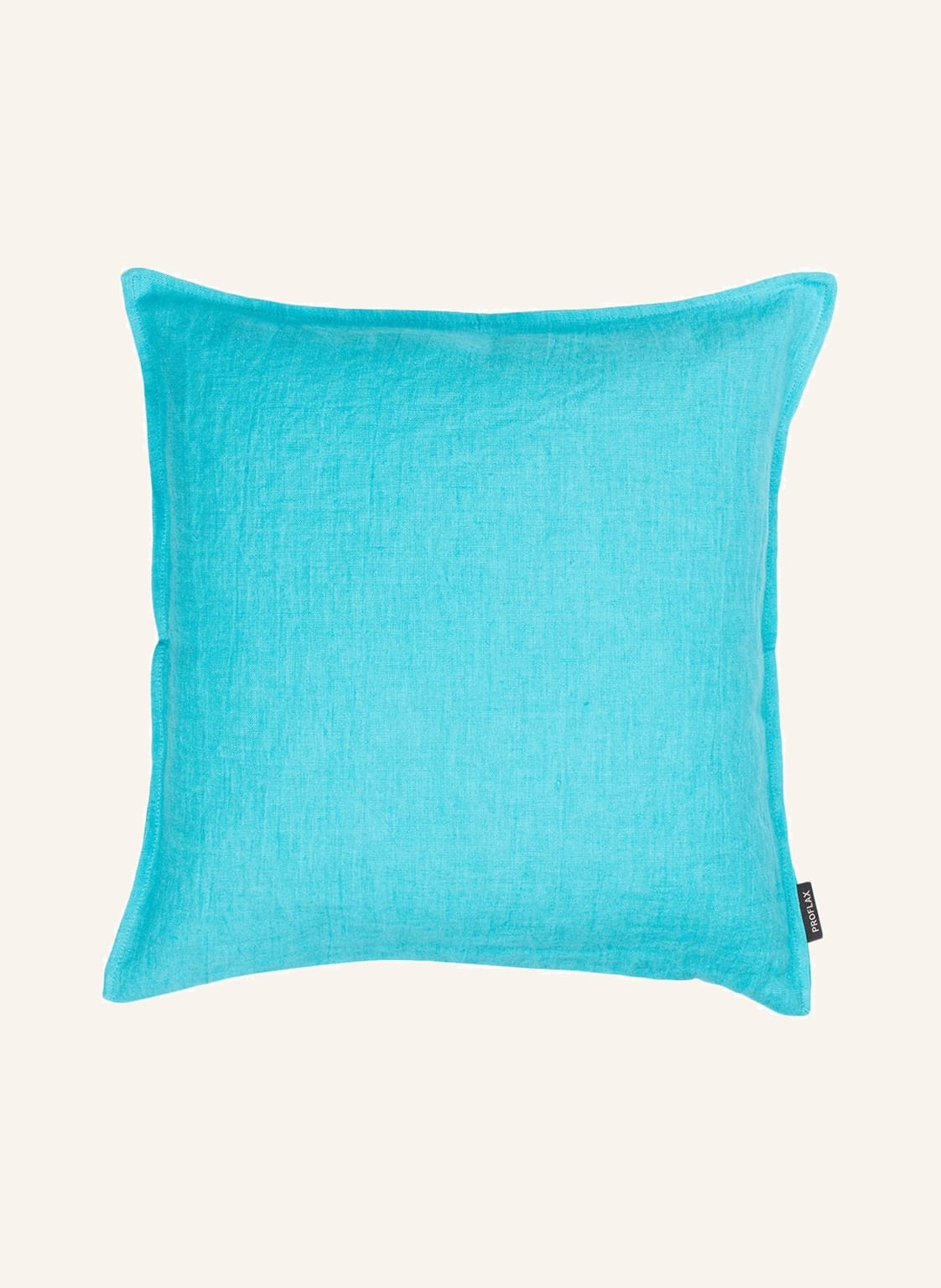 Image of Proflax Leinen-Dekokissenhülle Sven blau