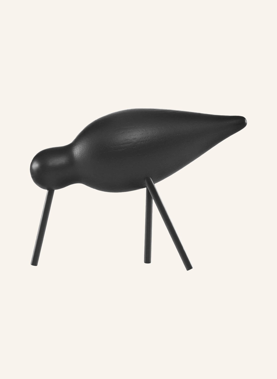 Image of Normann Copenhagen Dekovogel Shorebird schwarz